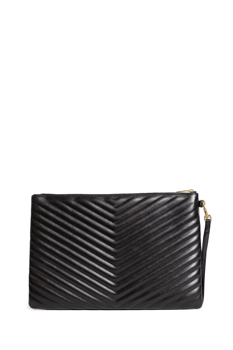 Matelassé Leather Pouch bag - Antonioli.eu