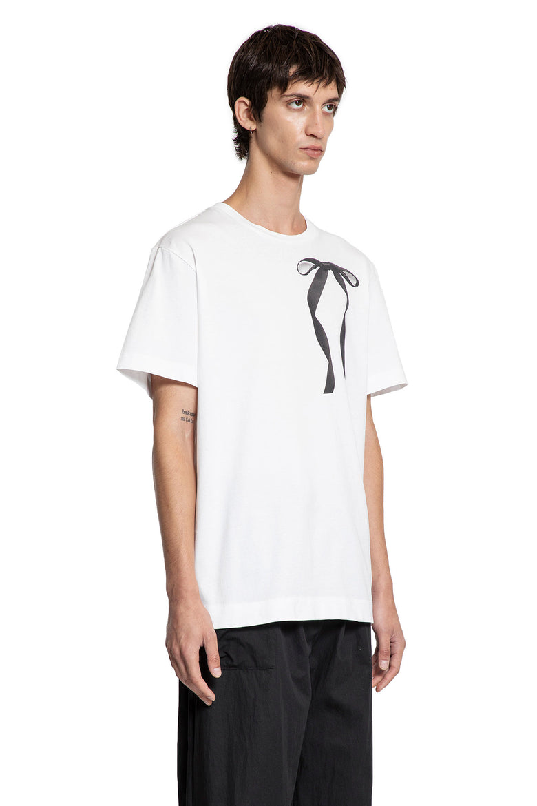 Ribbon Tail Print T-Shirt - Antonioli.eu
