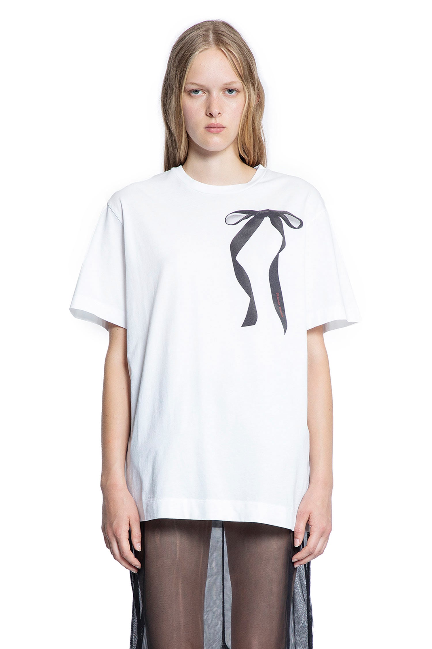 Ribbon Bow Tail T-Shirt - Antonioli.eu