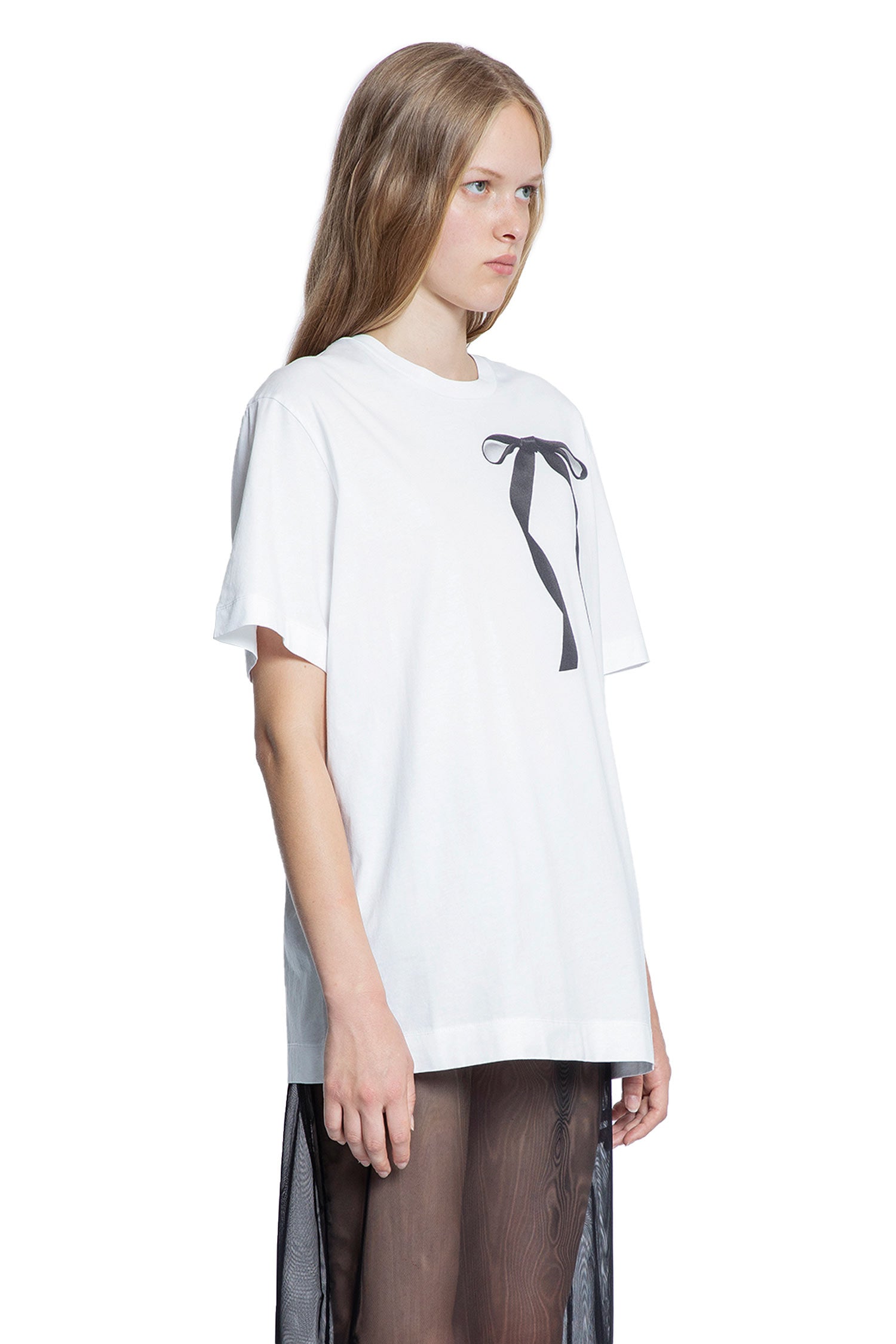 Ribbon Bow Tail T-Shirt - Antonioli.eu