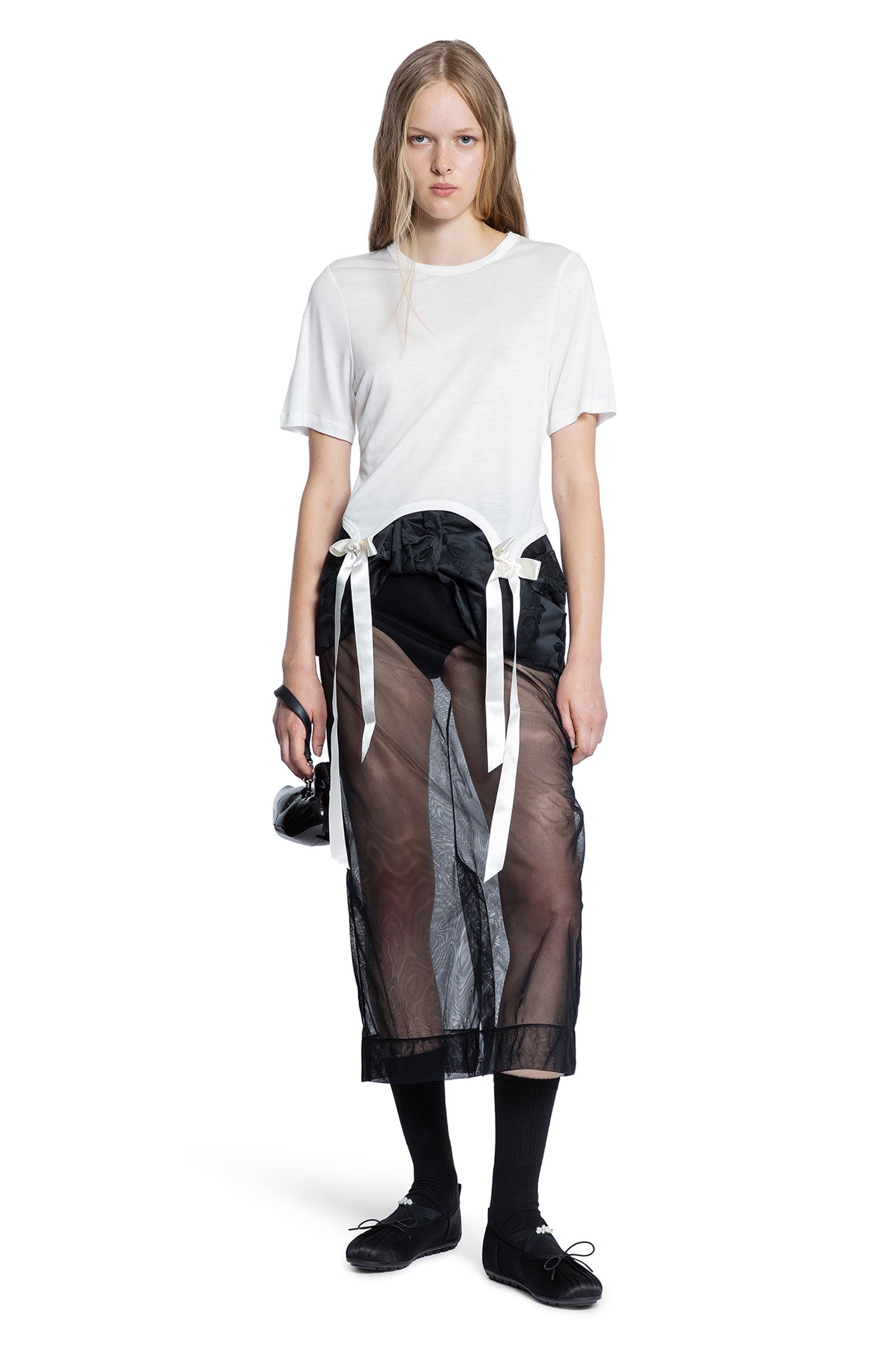 Bow Tail Easy T-Shirt - Antonioli.eu
