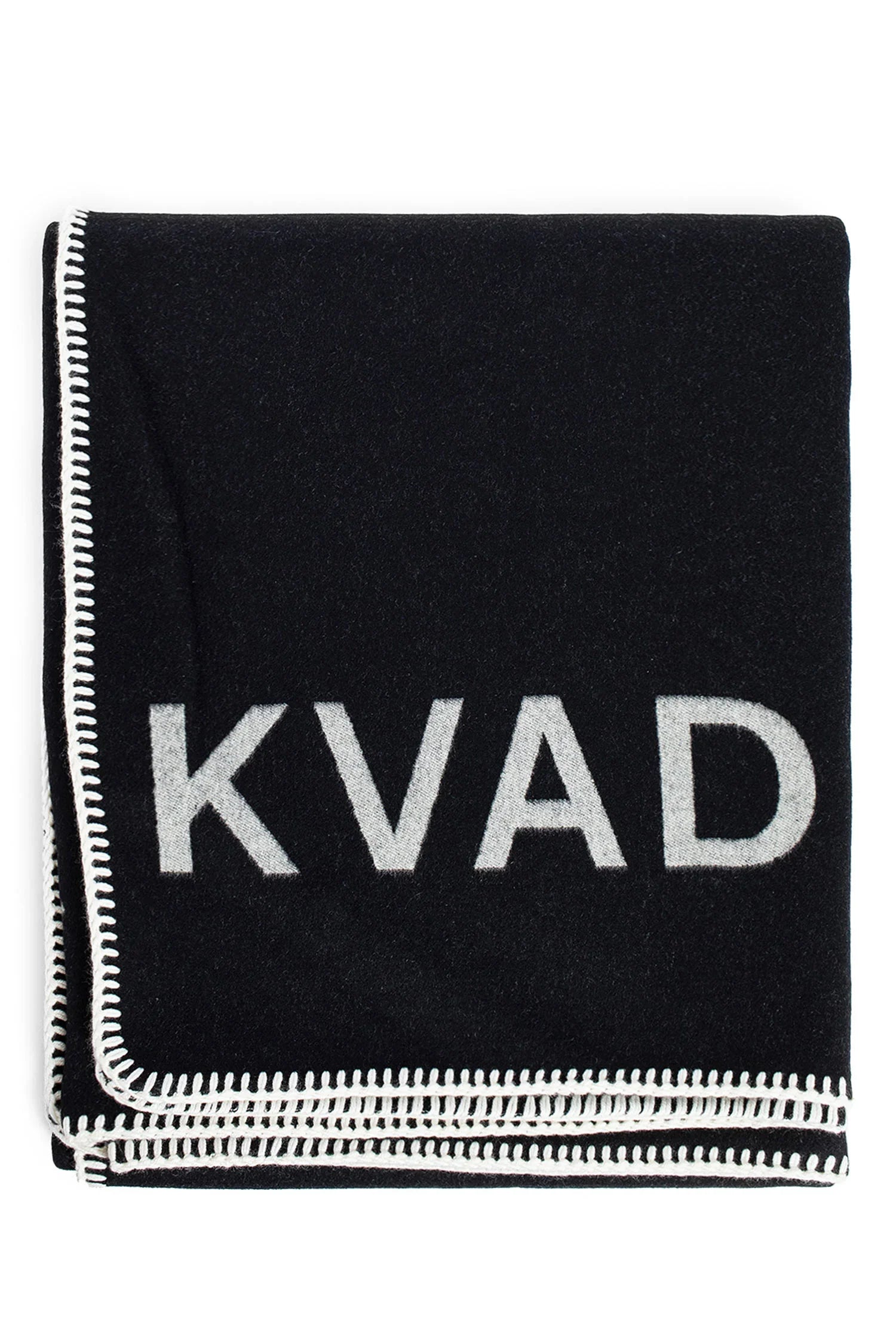 Raf Simons collaboration Double Face logo blanket - Antonioli.eu