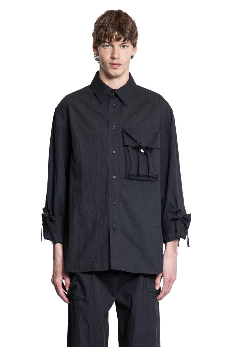 Bow Detail Workwear Shirt - Antonioli.eu