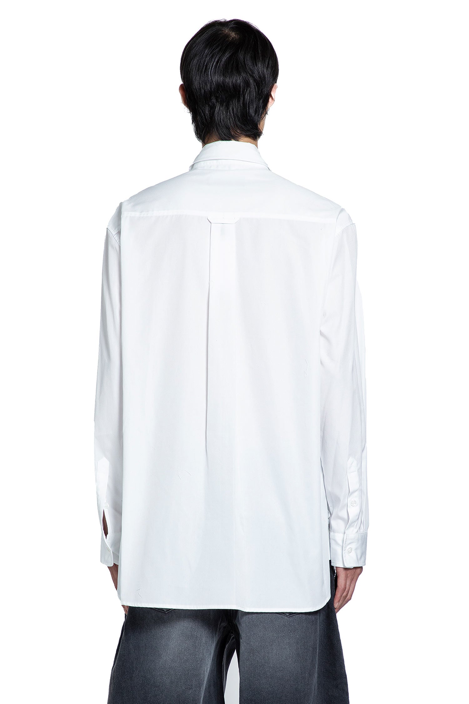 Ribbon Trim Easy Shirt
