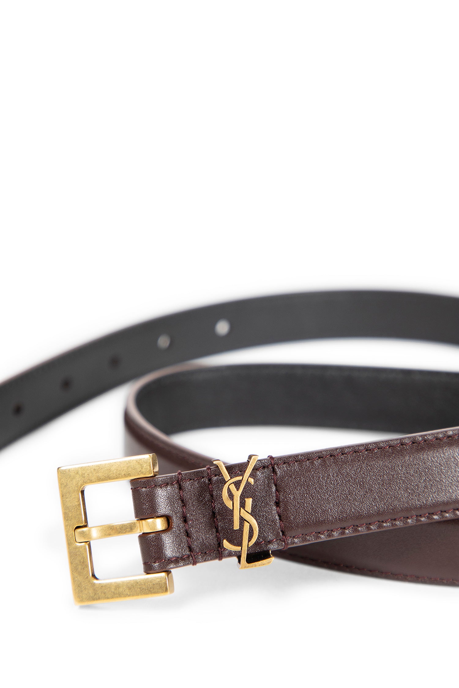 SAINT LAURENT WOMAN BROWN BELTS