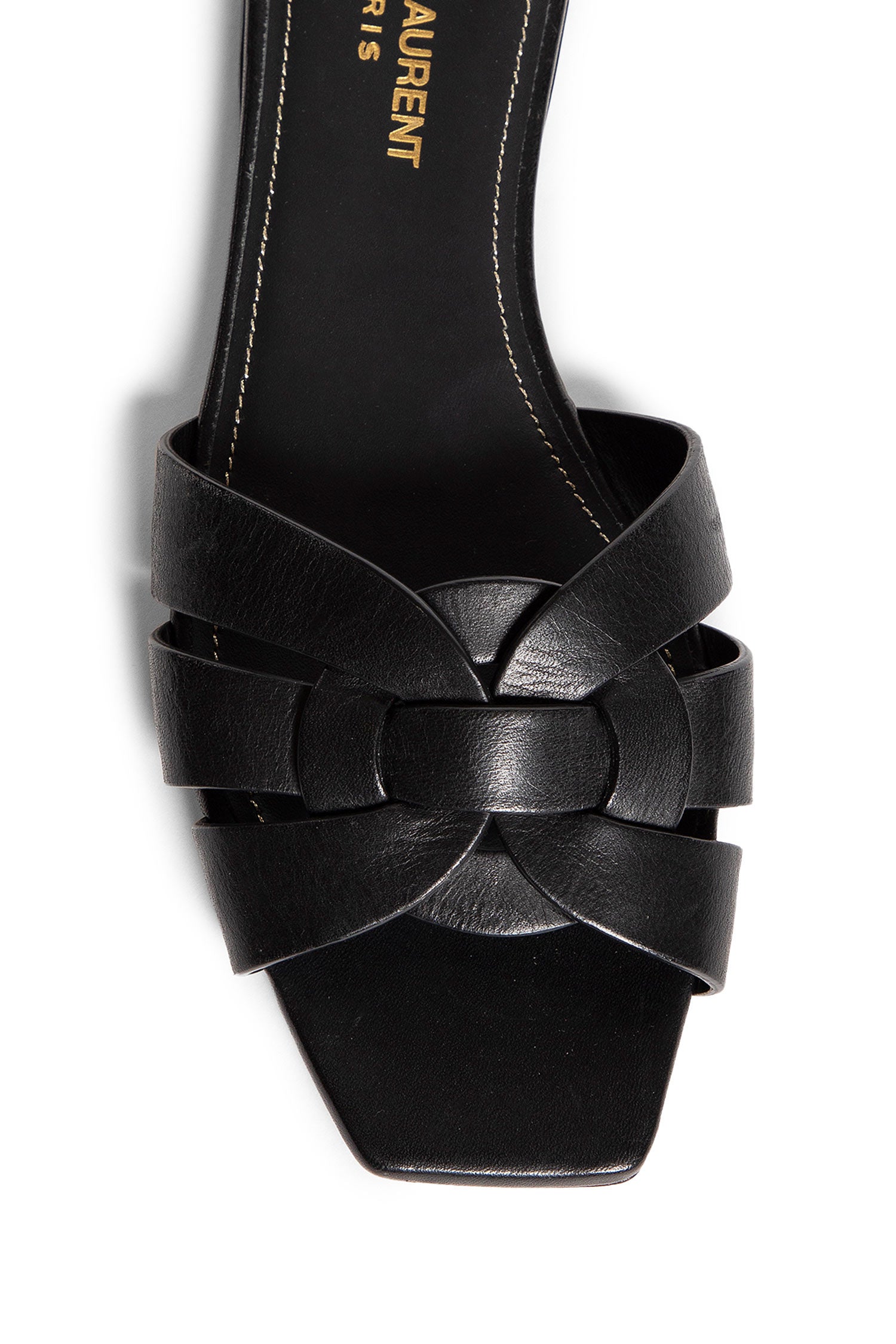 smooth leather tribute slides