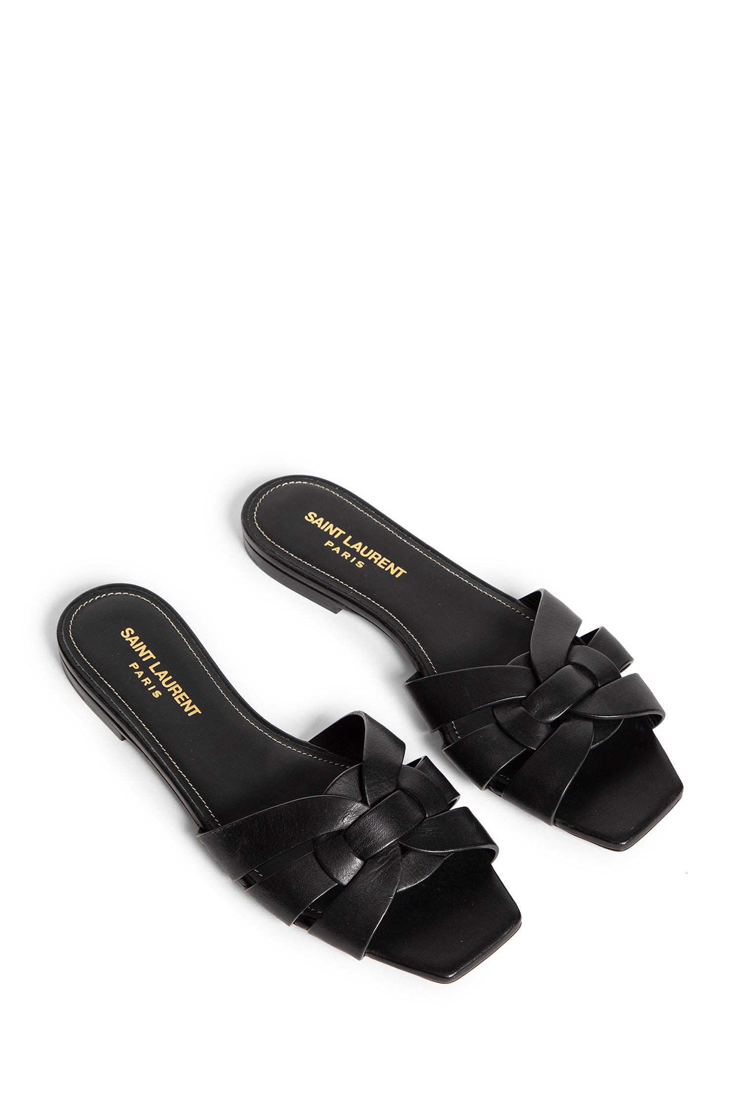 smooth leather tribute slides