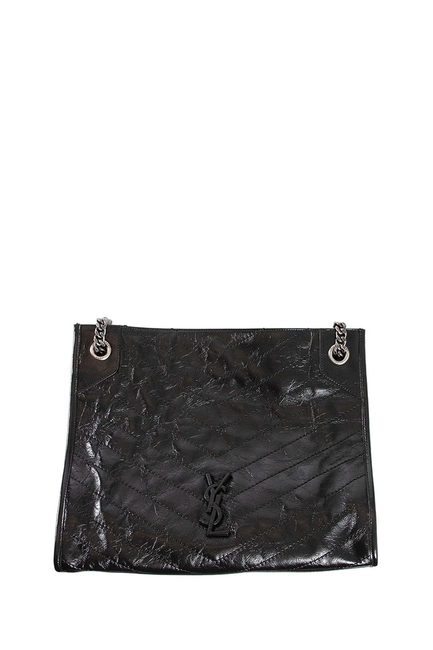 SAINT LAURENT WOMAN BLACK TOTE BAGS - Antonioli.eu