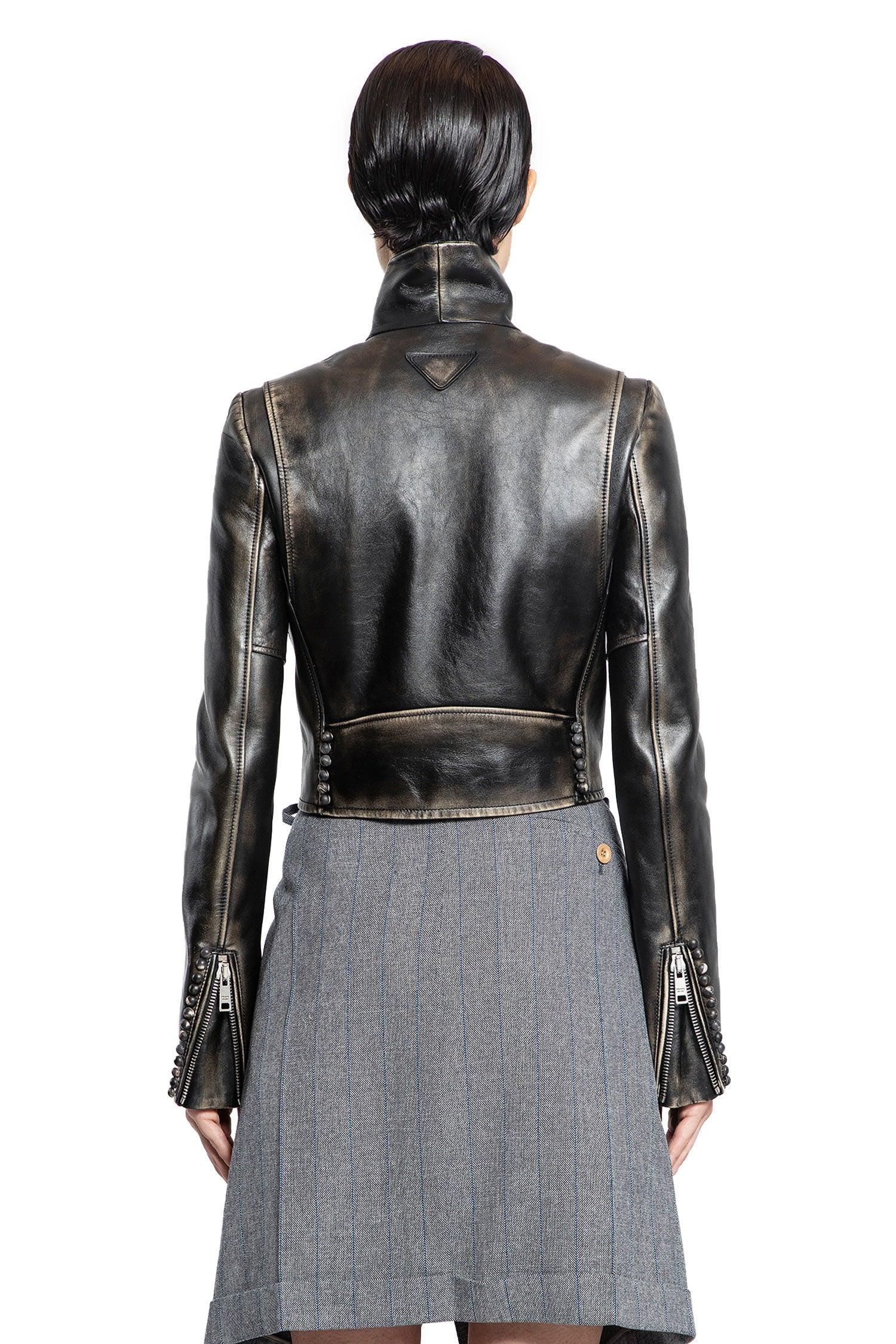 PRADA WOMAN BLACK JACKETS - Antonioli.eu
