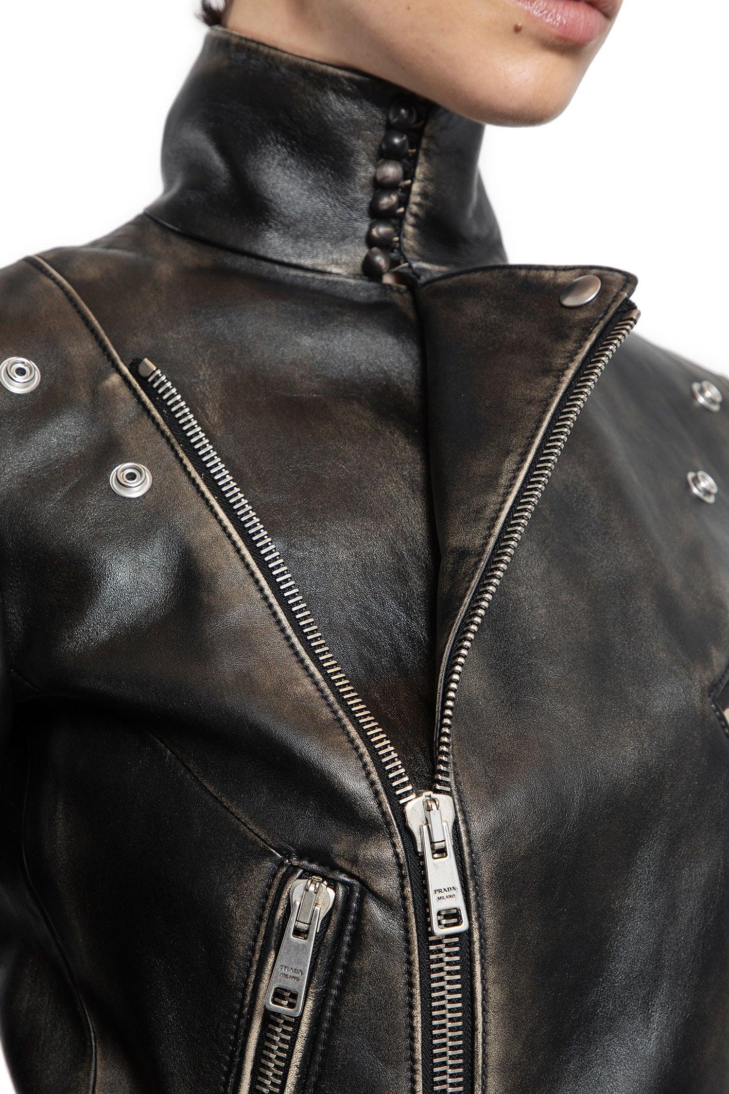 PRADA WOMAN BLACK JACKETS - Antonioli.eu