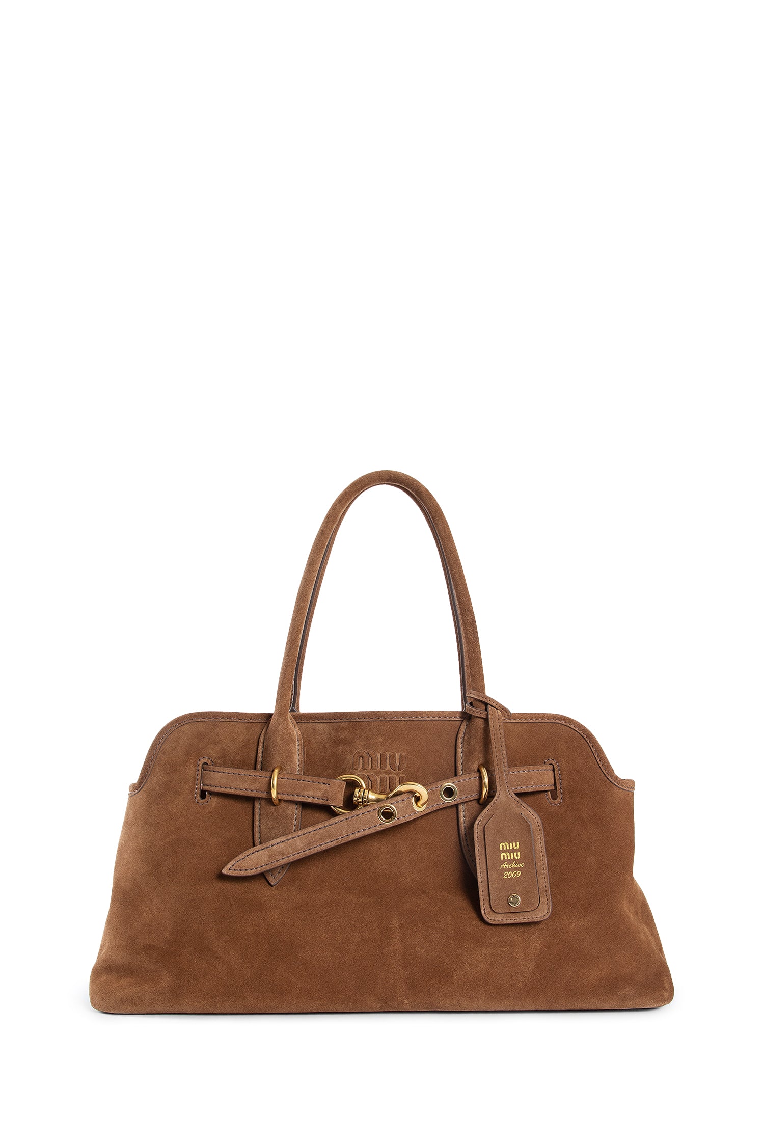 MIU MIU BOLSOS DE HOMBRO MARRONES PARA MUJER