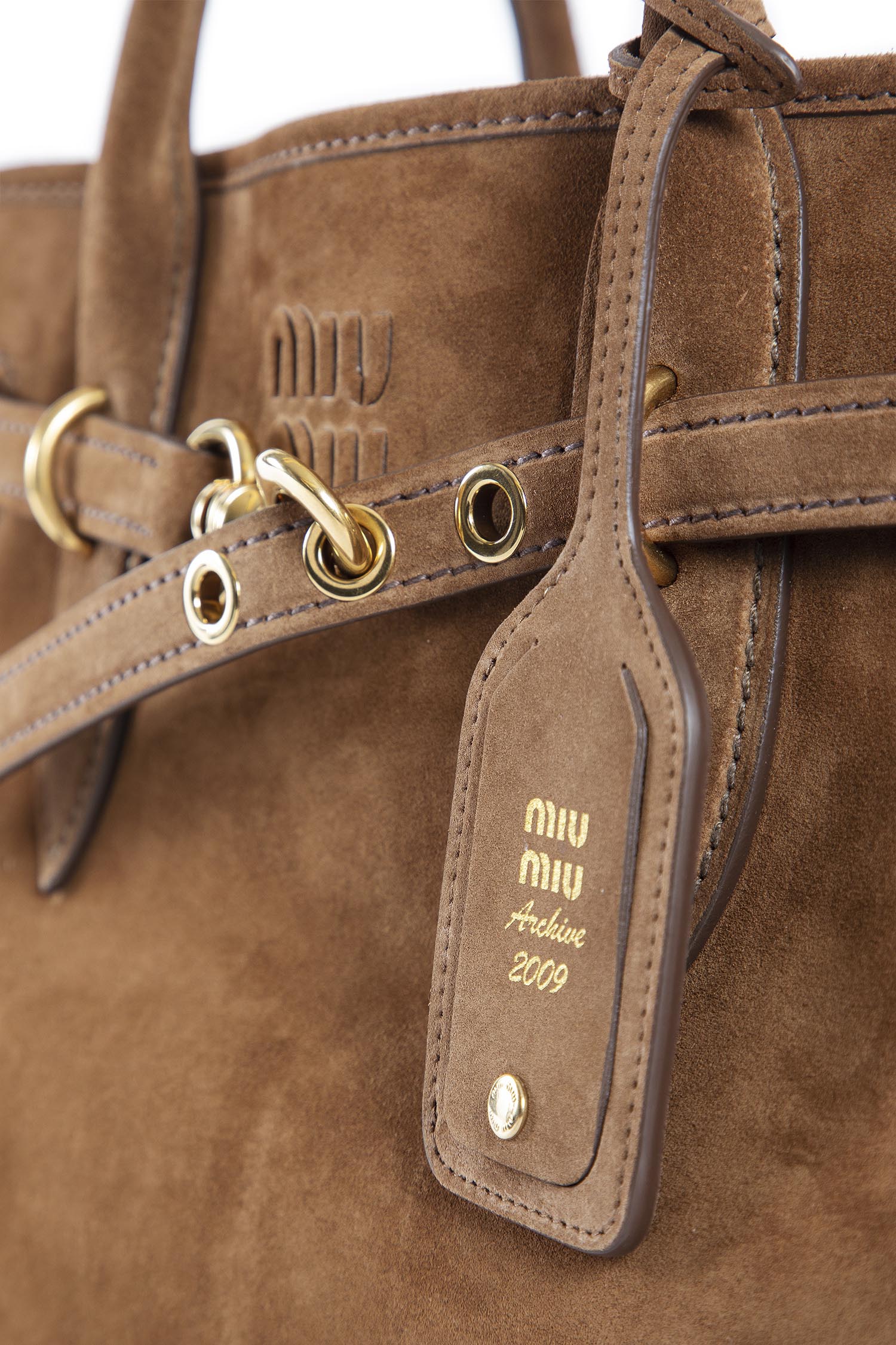 MIU MIU BOLSOS DE HOMBRO MARRONES PARA MUJER