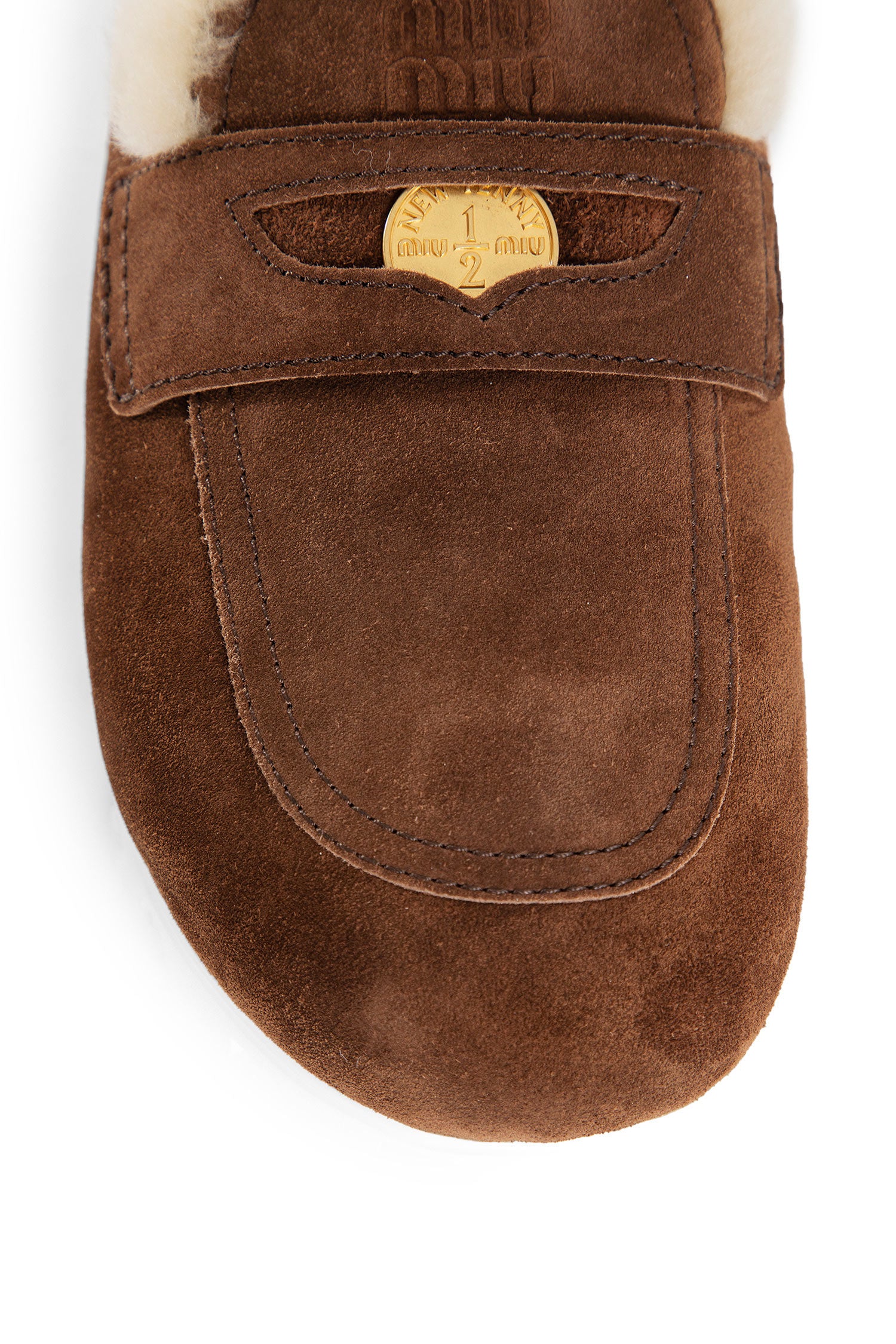 Penny Loafer Suede Mules - Antonioli.eu