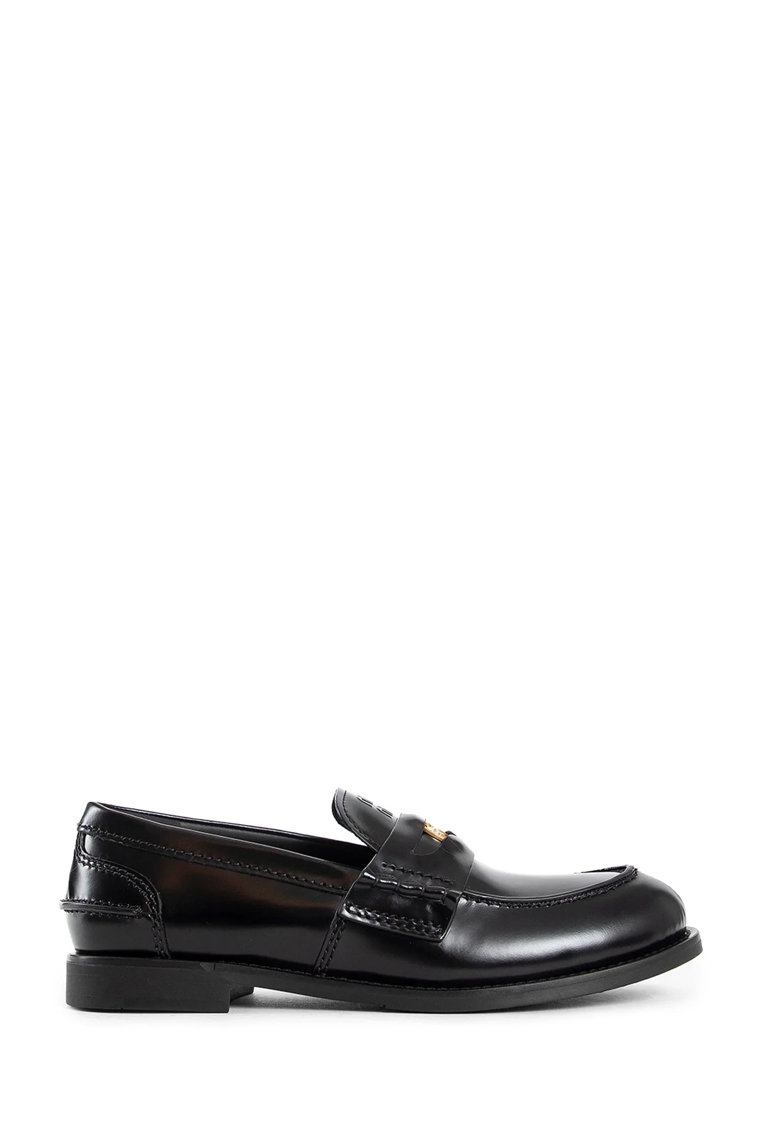 Brushed leather penny loafers - Antonioli.eu