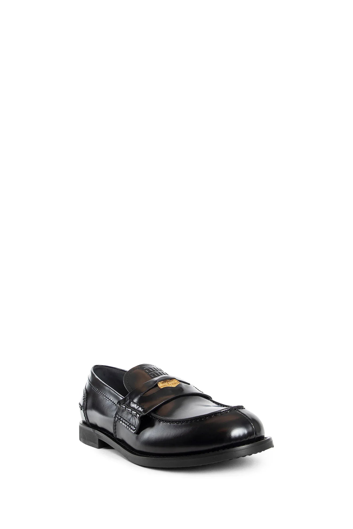Brushed leather penny loafers - Antonioli.eu