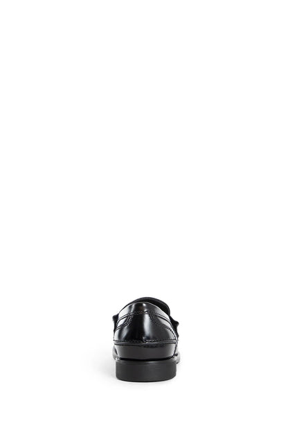 Brushed leather penny loafers - Antonioli.eu