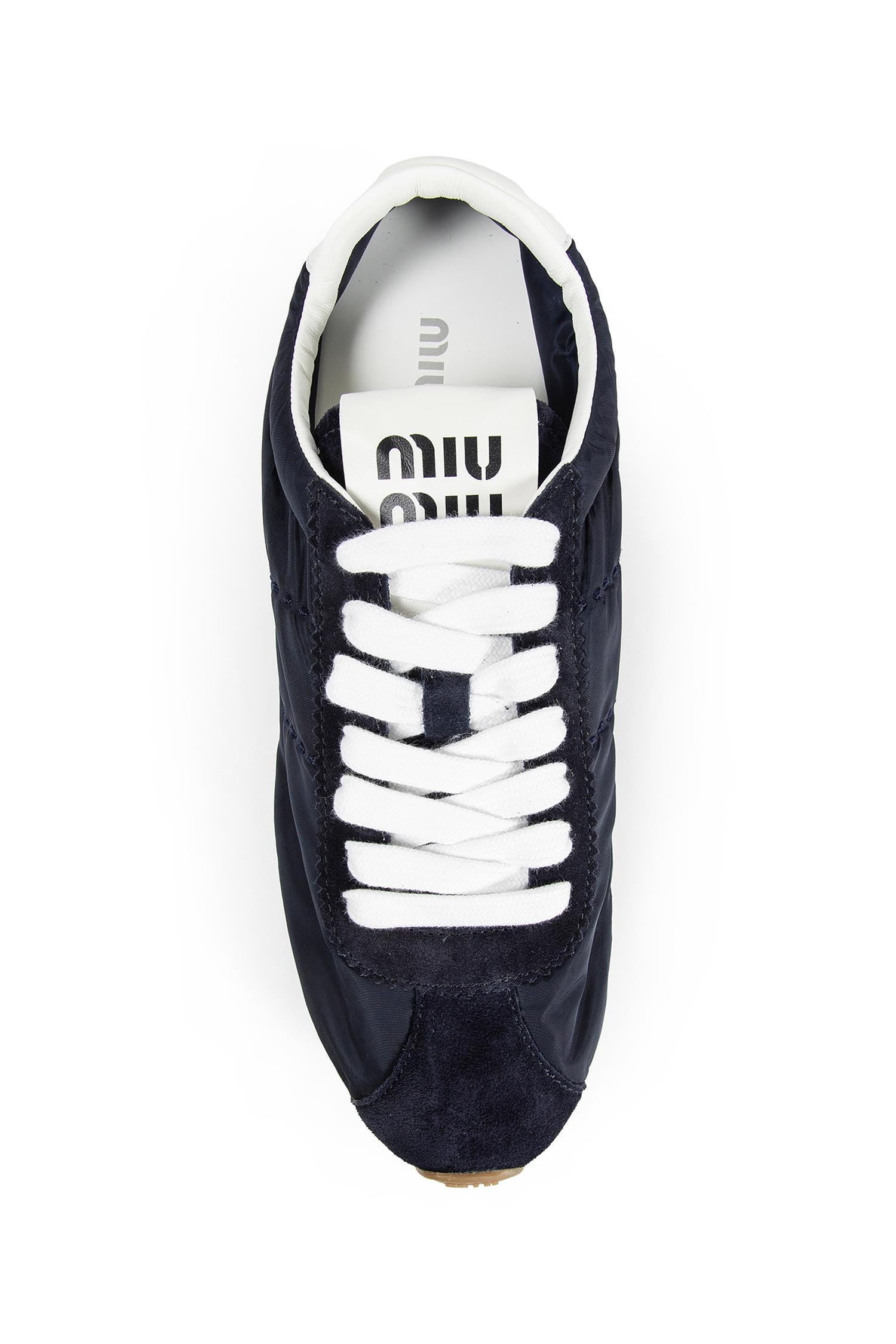 MIU MIU WOMAN BLUE SNEAKERS