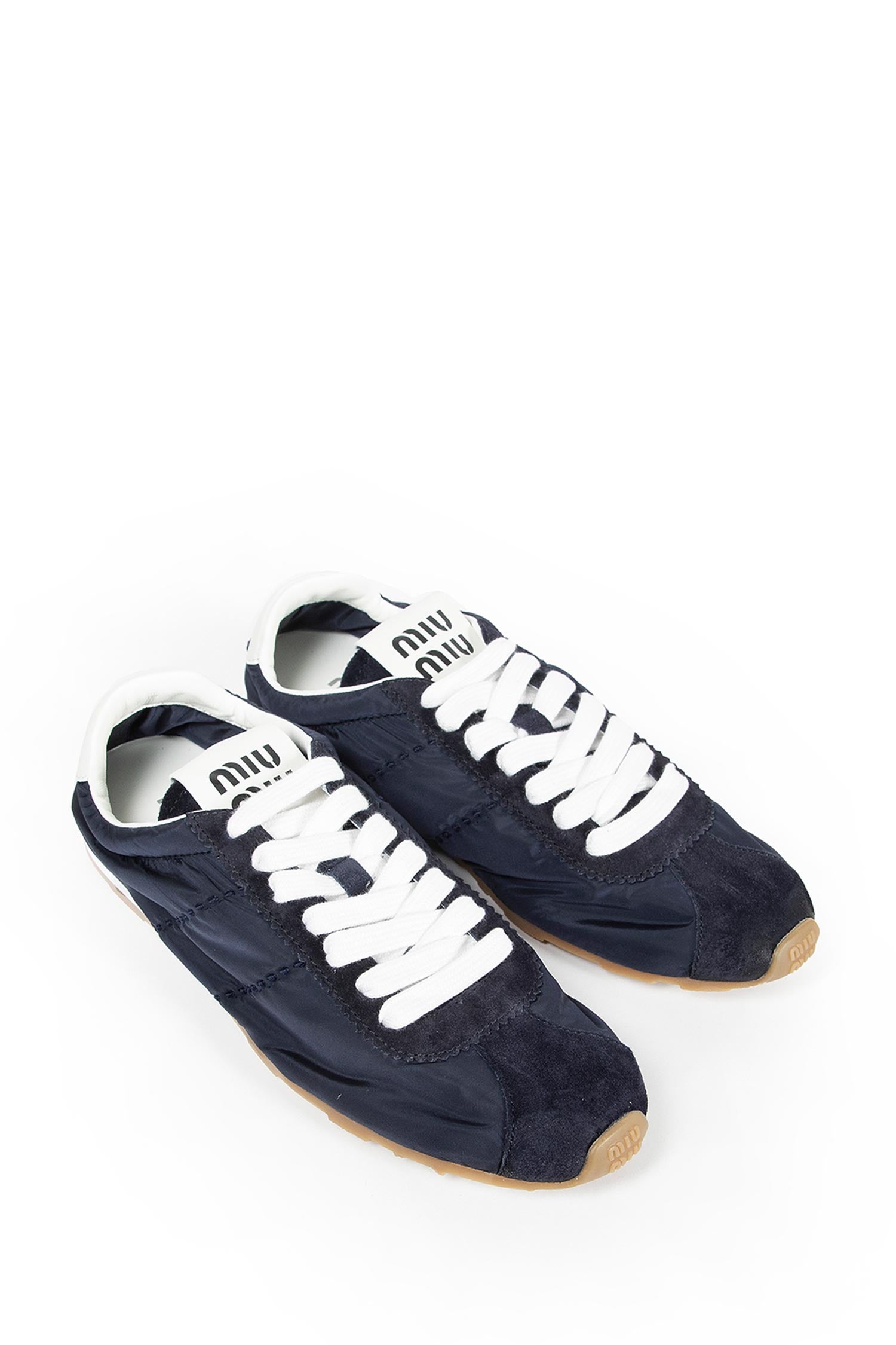 MIU MIU WOMAN BLUE SNEAKERS