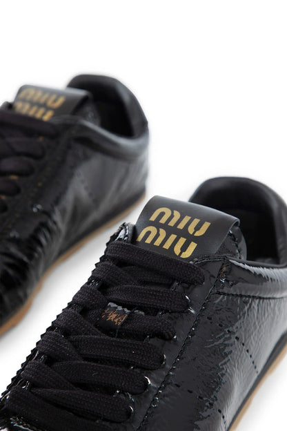 MIU MIU WOMAN BLACK SNEAKERS - Antonioli.eu