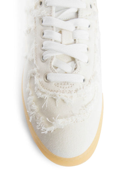 MIU MIU WOMAN OFF-WHITE SNEAKERS - Antonioli.eu