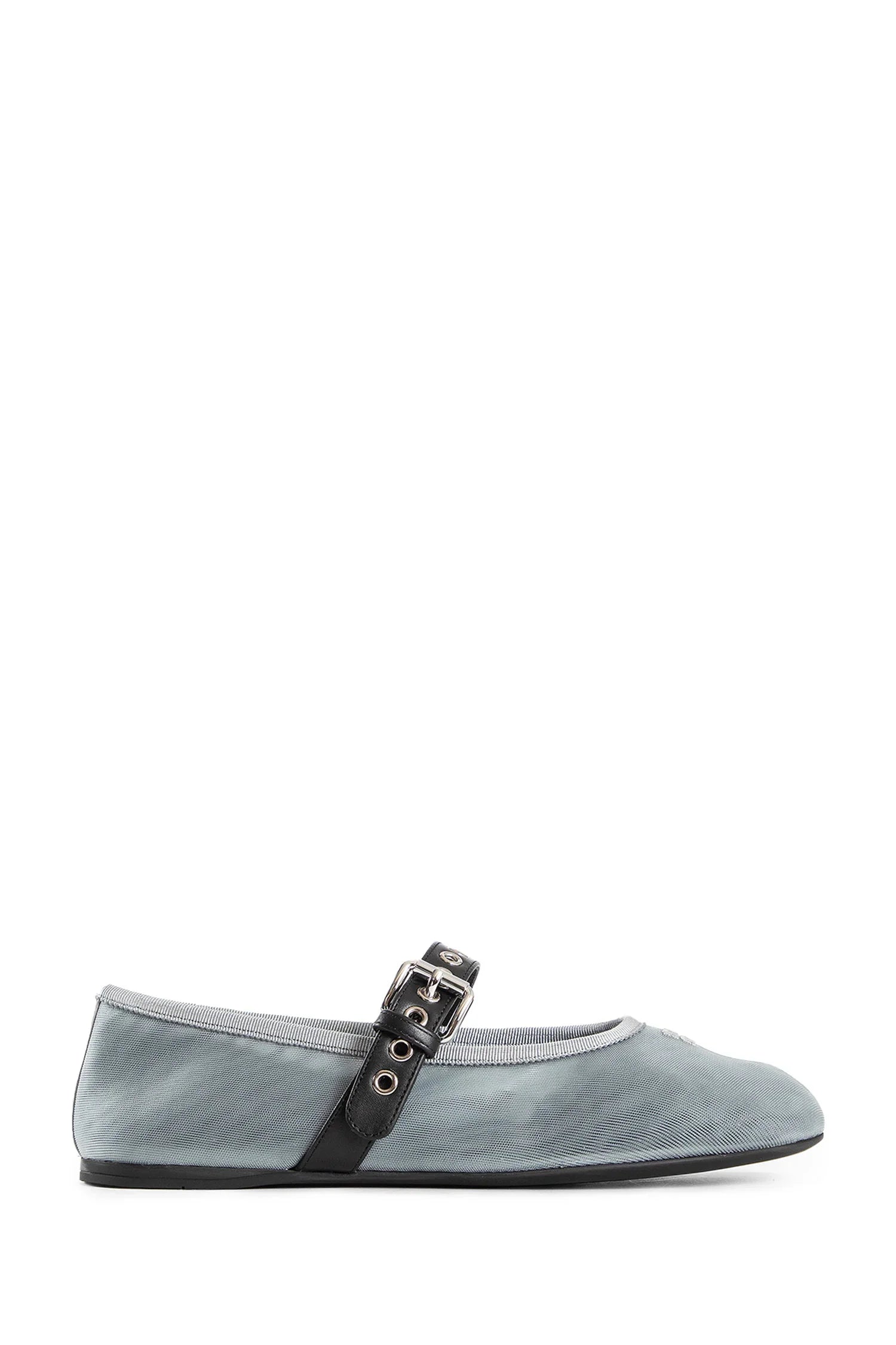 MIU MIU WOMAN GREY FLATS - Antonioli.eu