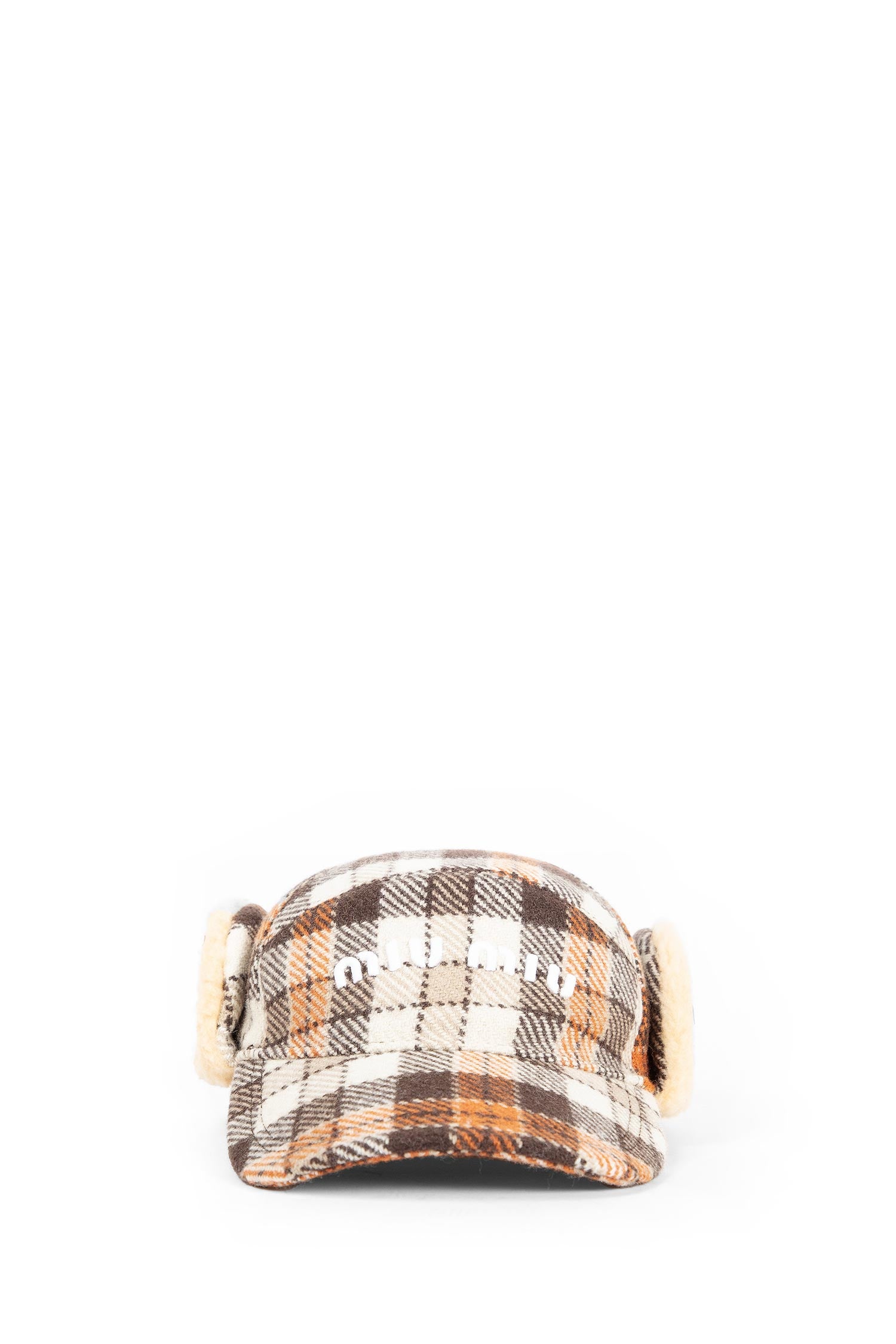 MIU MIU WOMAN BEIGE HAIR ACCESSORIES