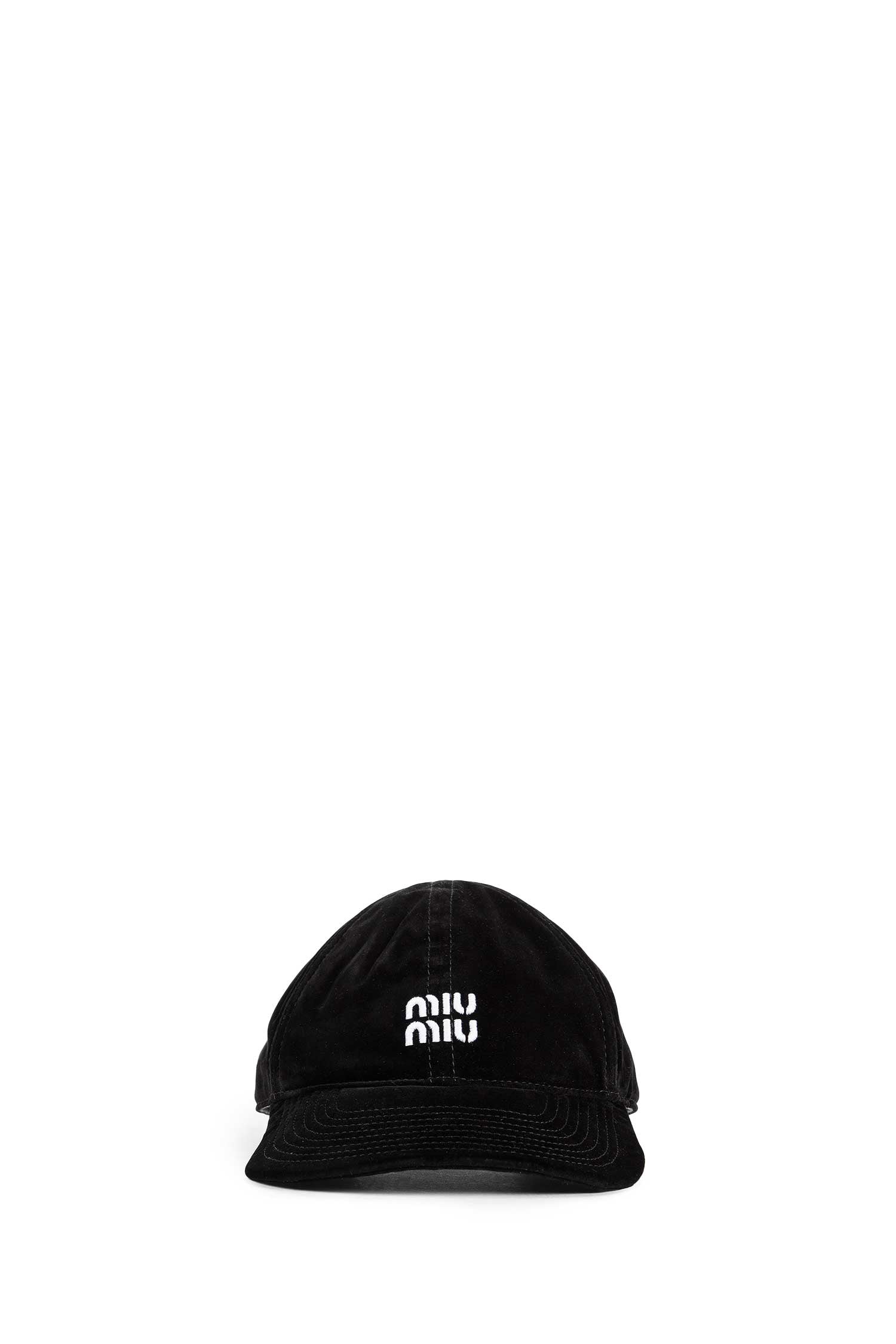 MIU MIU WOMAN BLACK HATS