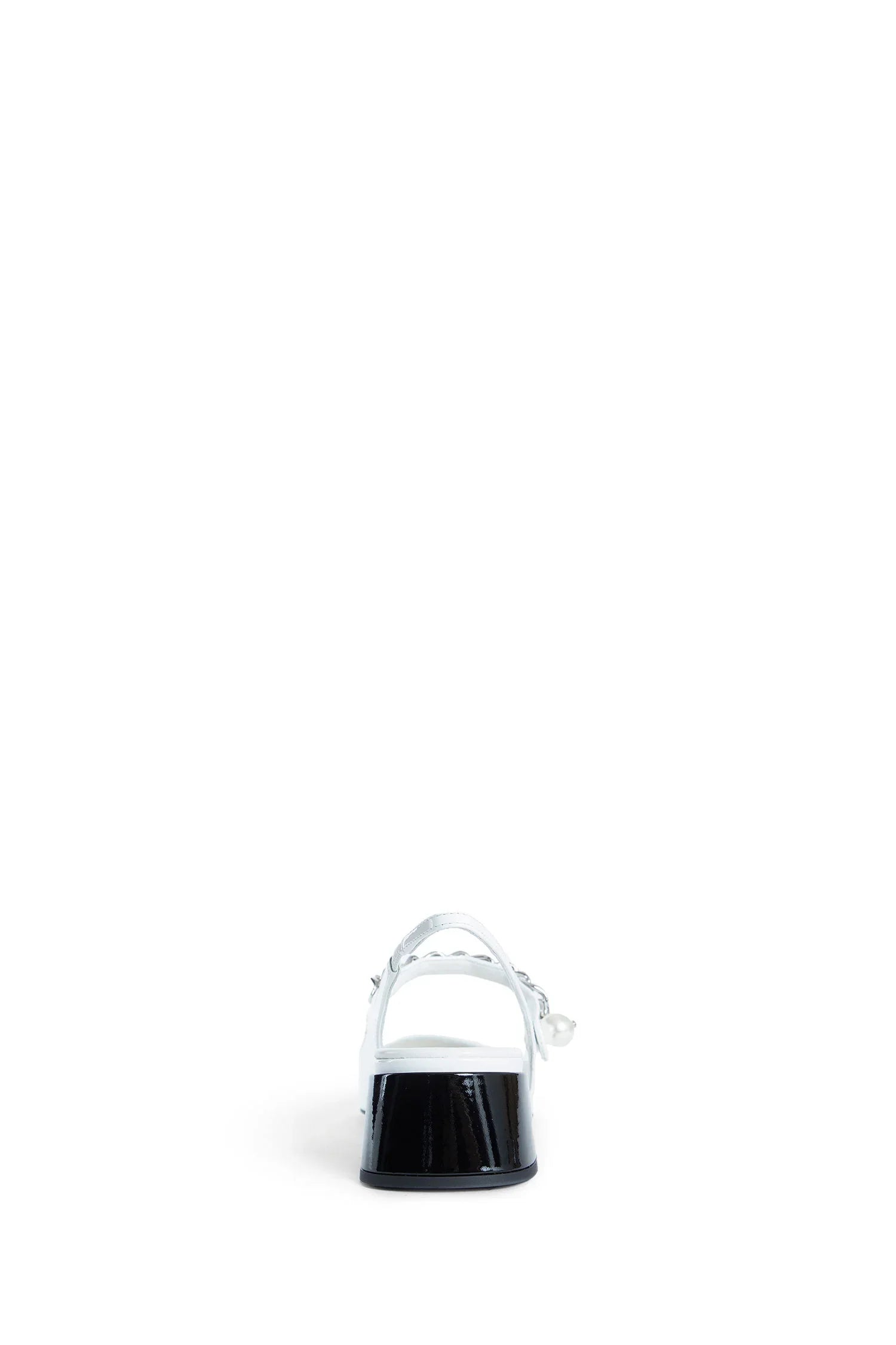 Two-tone Patent Leather Slingback Pumps - Antonioli.eu