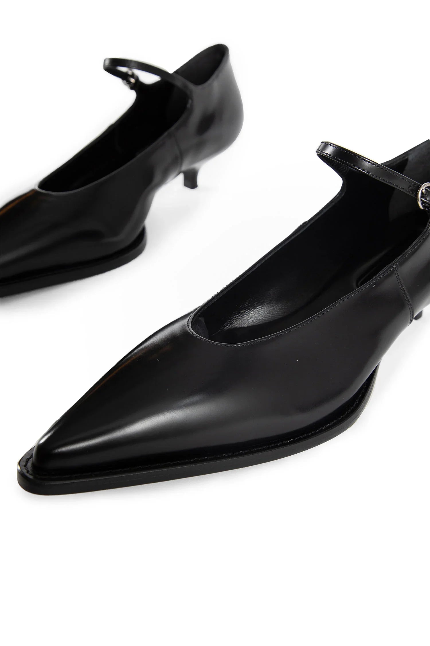 Brushed Leather Pumps - Antonioli.eu
