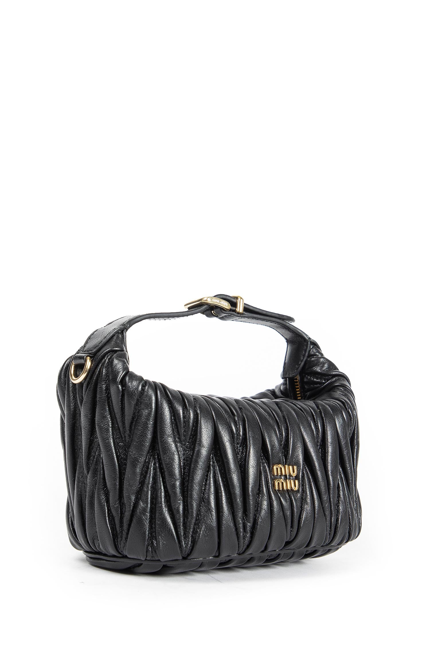 MIU MIU WOMAN BLACK MINI BAGS