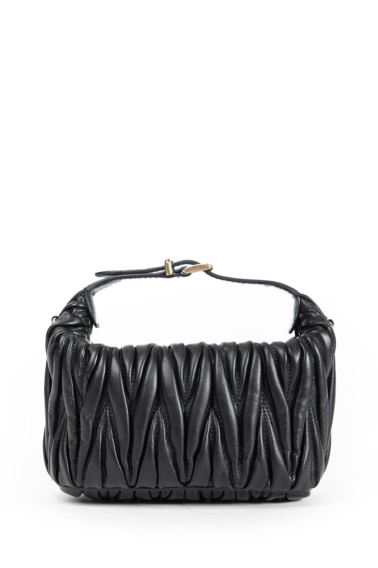 MIU MIU WOMAN BLACK MINI BAGS
