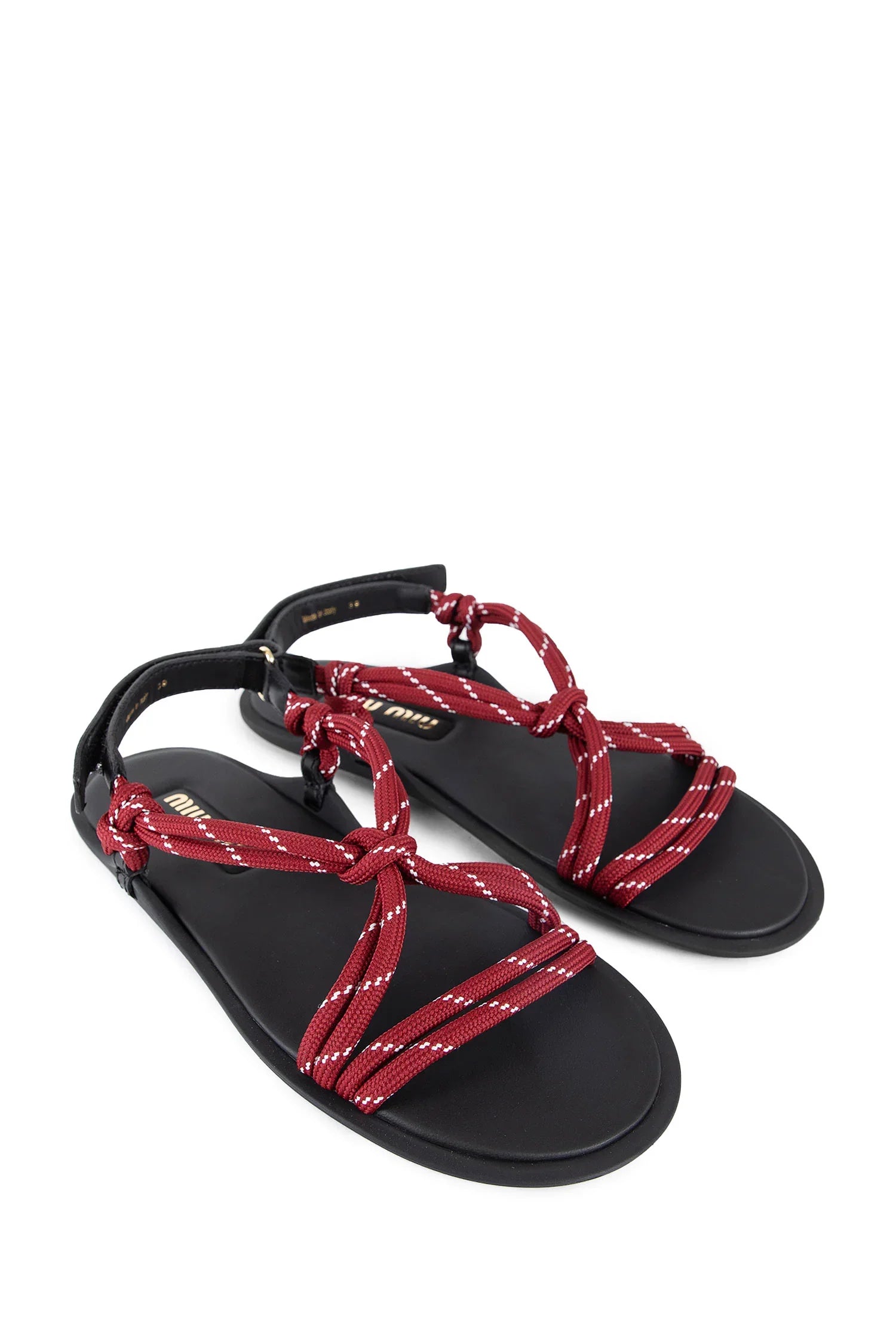 cord leather sandals - Antonioli.eu