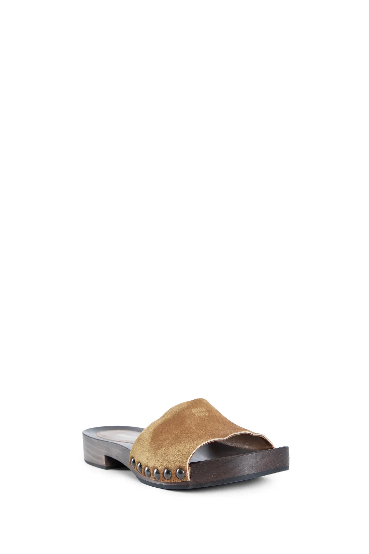 Faded suede clogs - Antonioli.eu