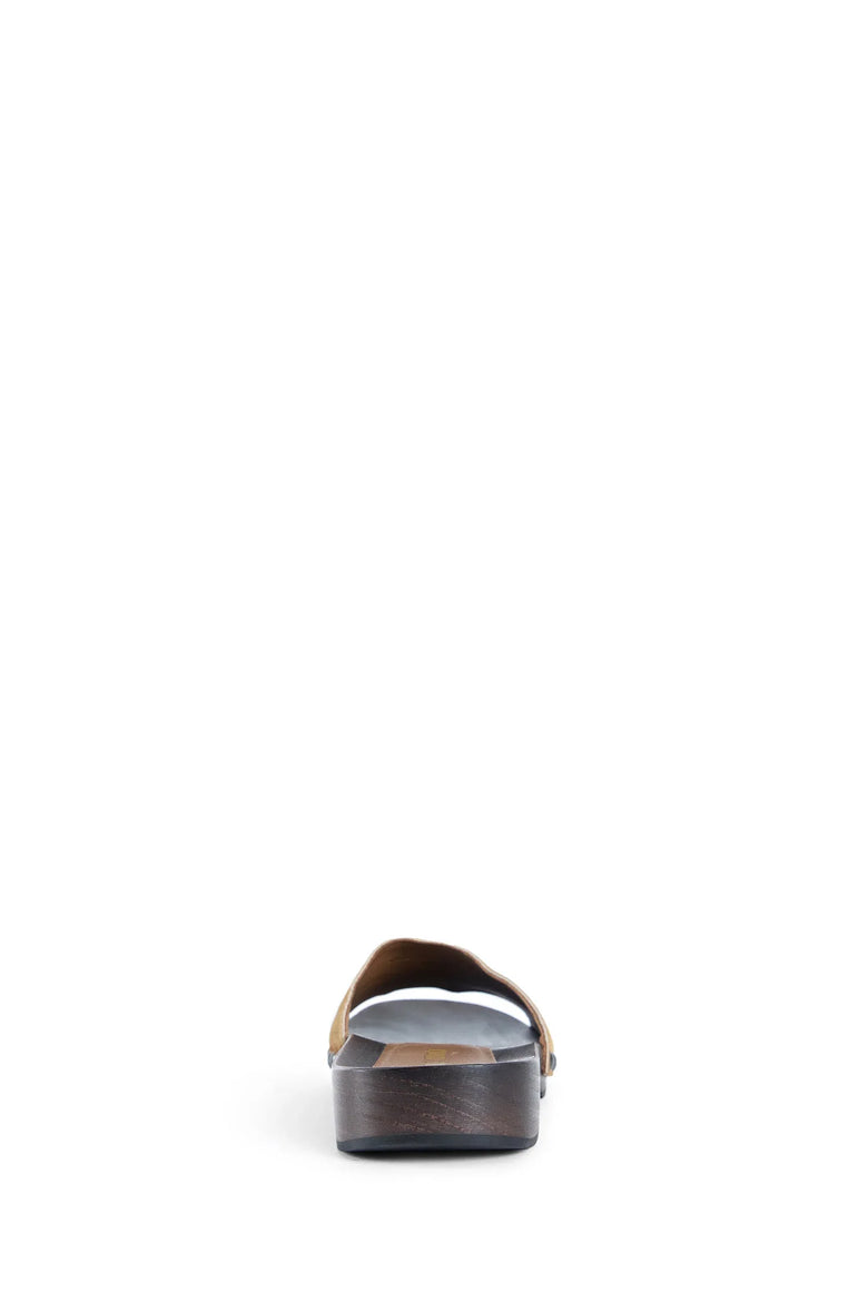 Faded suede clogs - Antonioli.eu