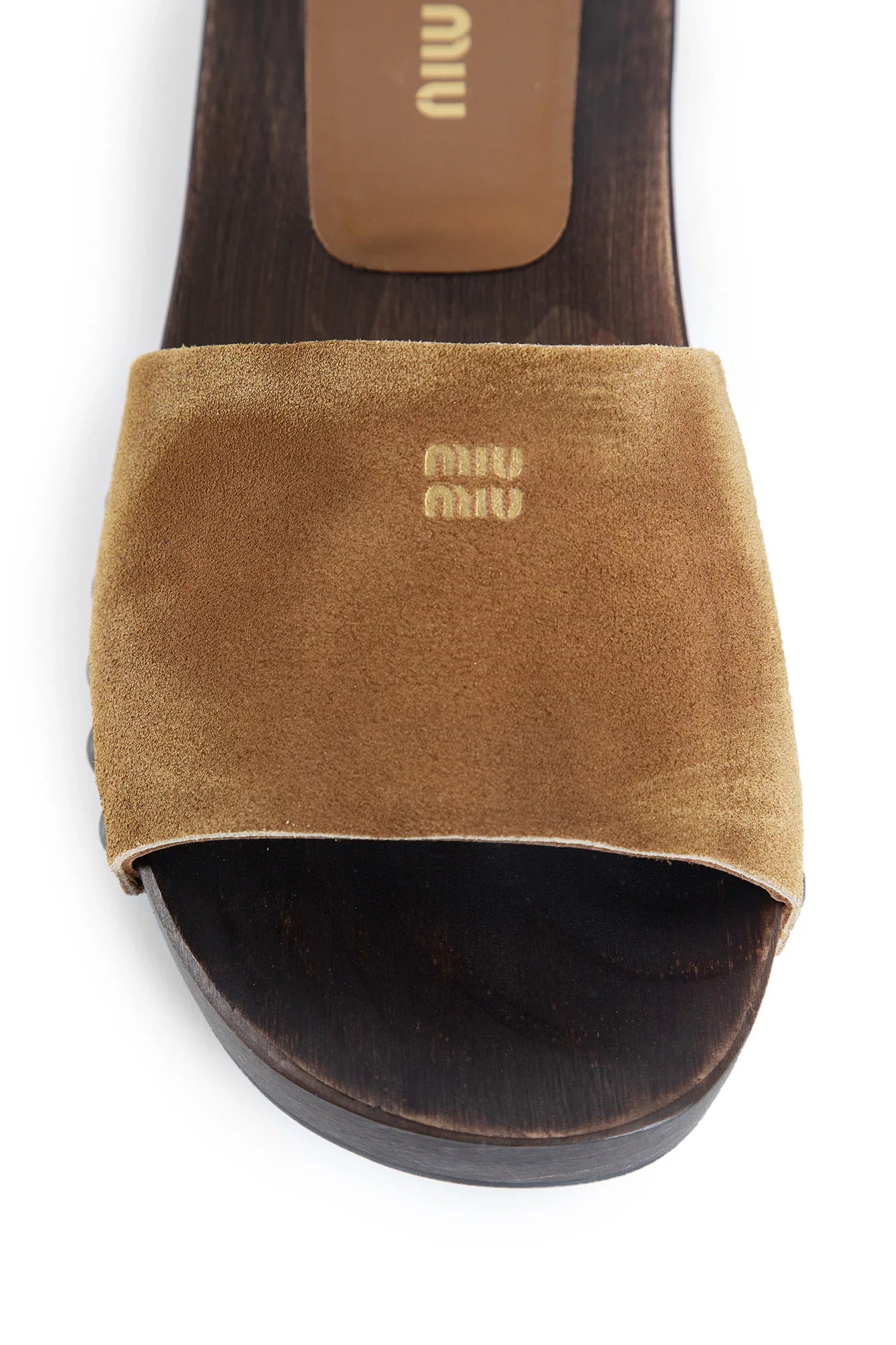 Faded suede clogs - Antonioli.eu