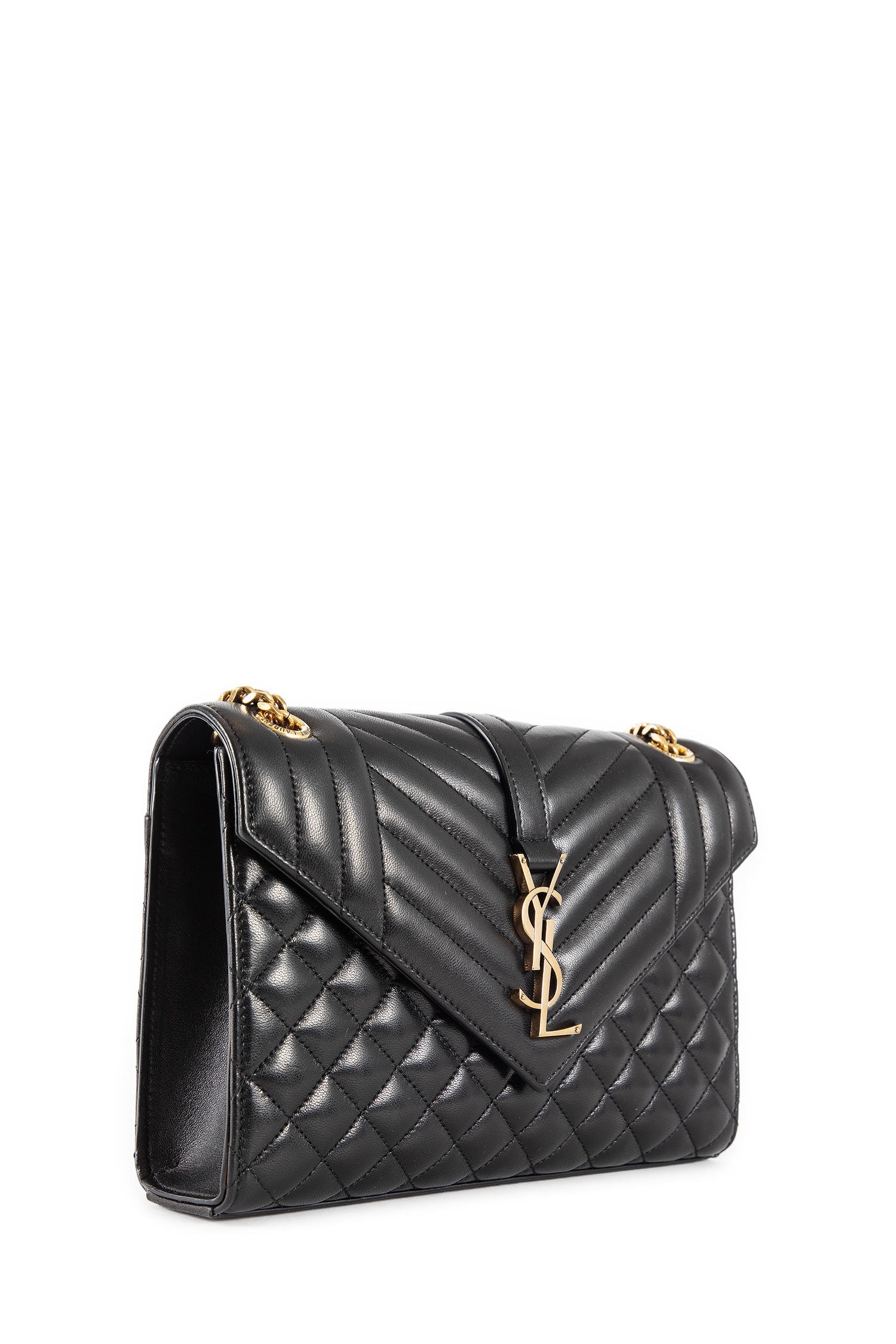 Envelope Medium in Matelassé Lambskin - Antonioli.eu