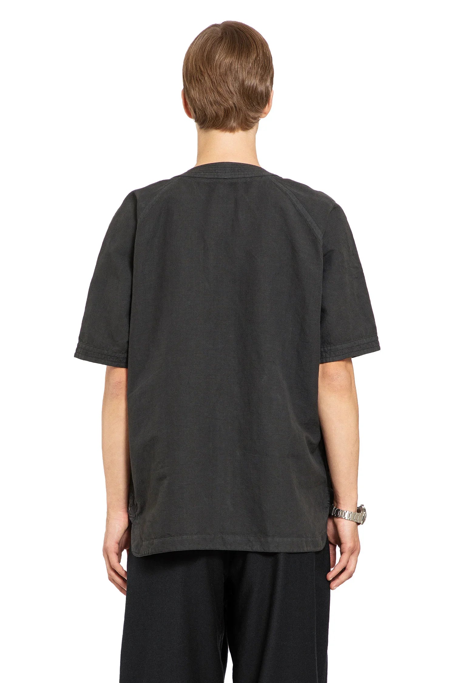 Asym Monk Hemp Shirt - Antonioli.eu