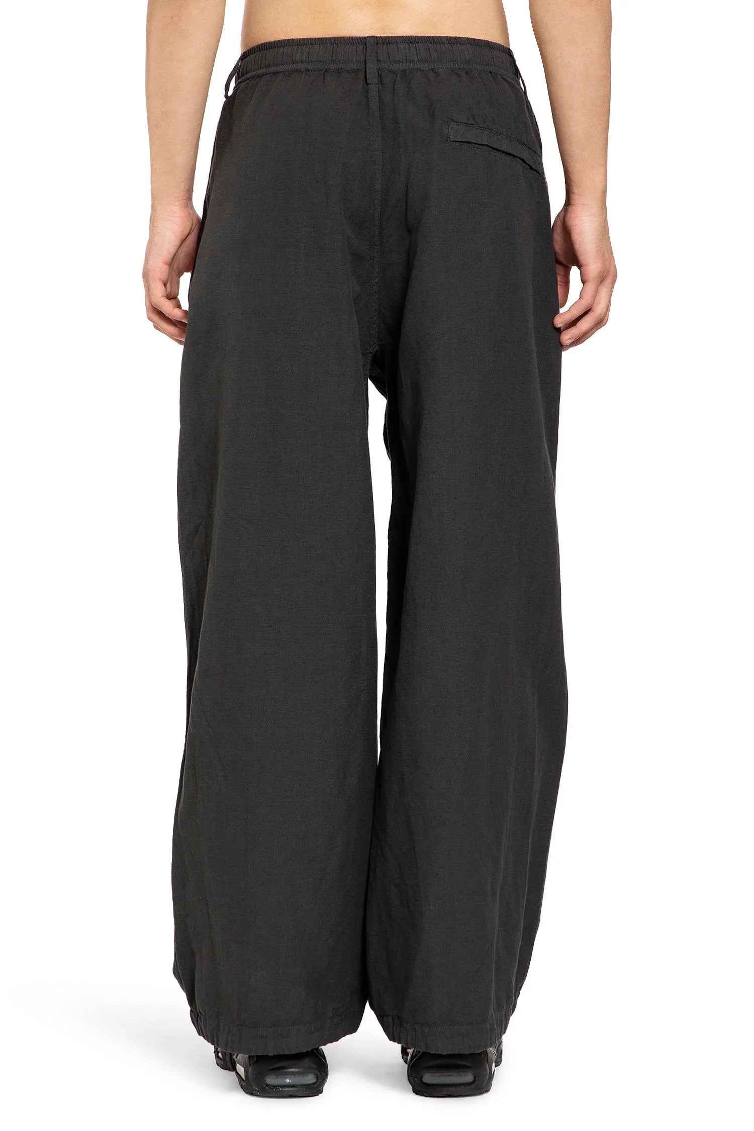 Hemp Pleated Track Pants - Antonioli.eu