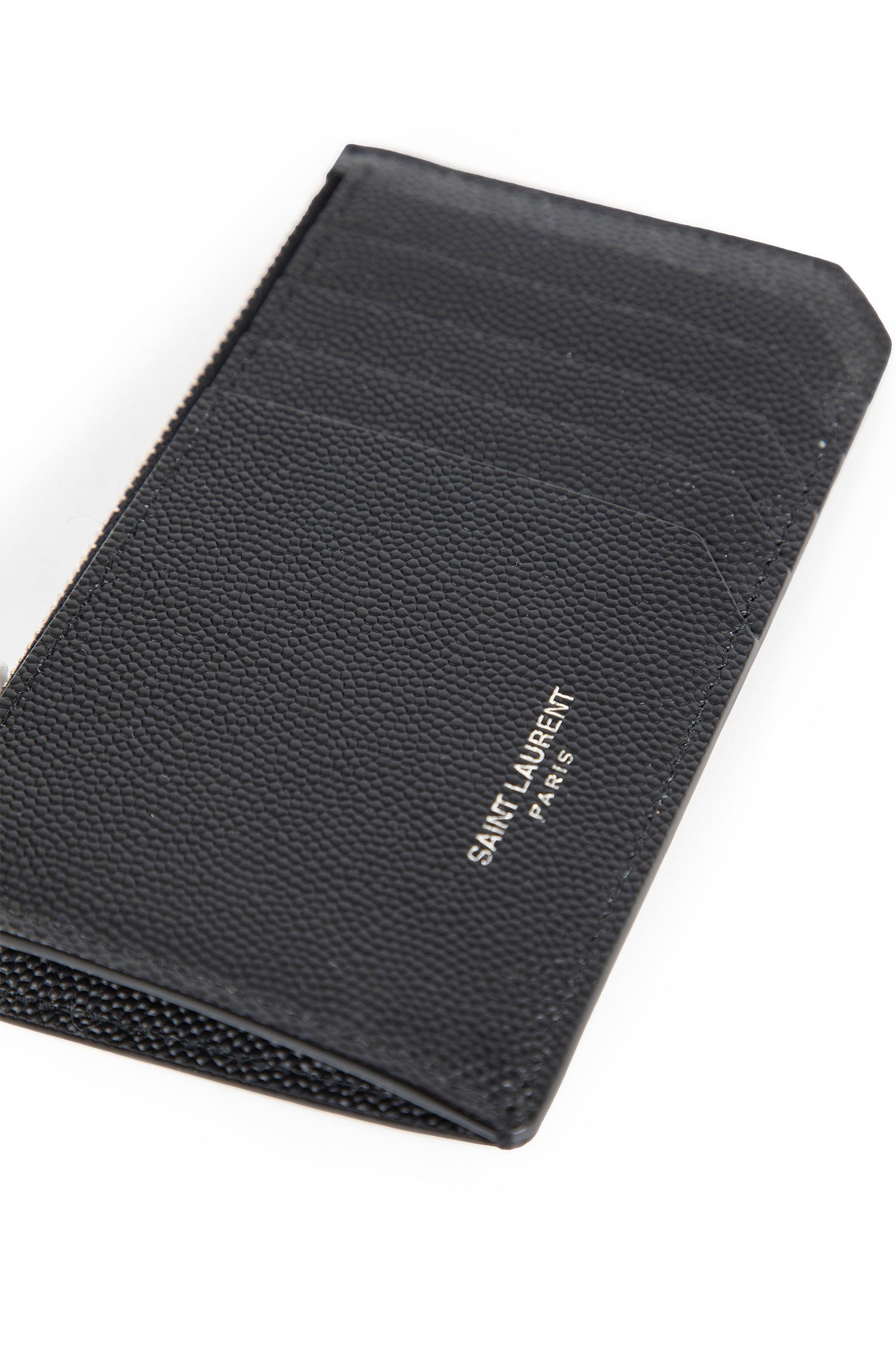 Zipped Card Case in Leather
