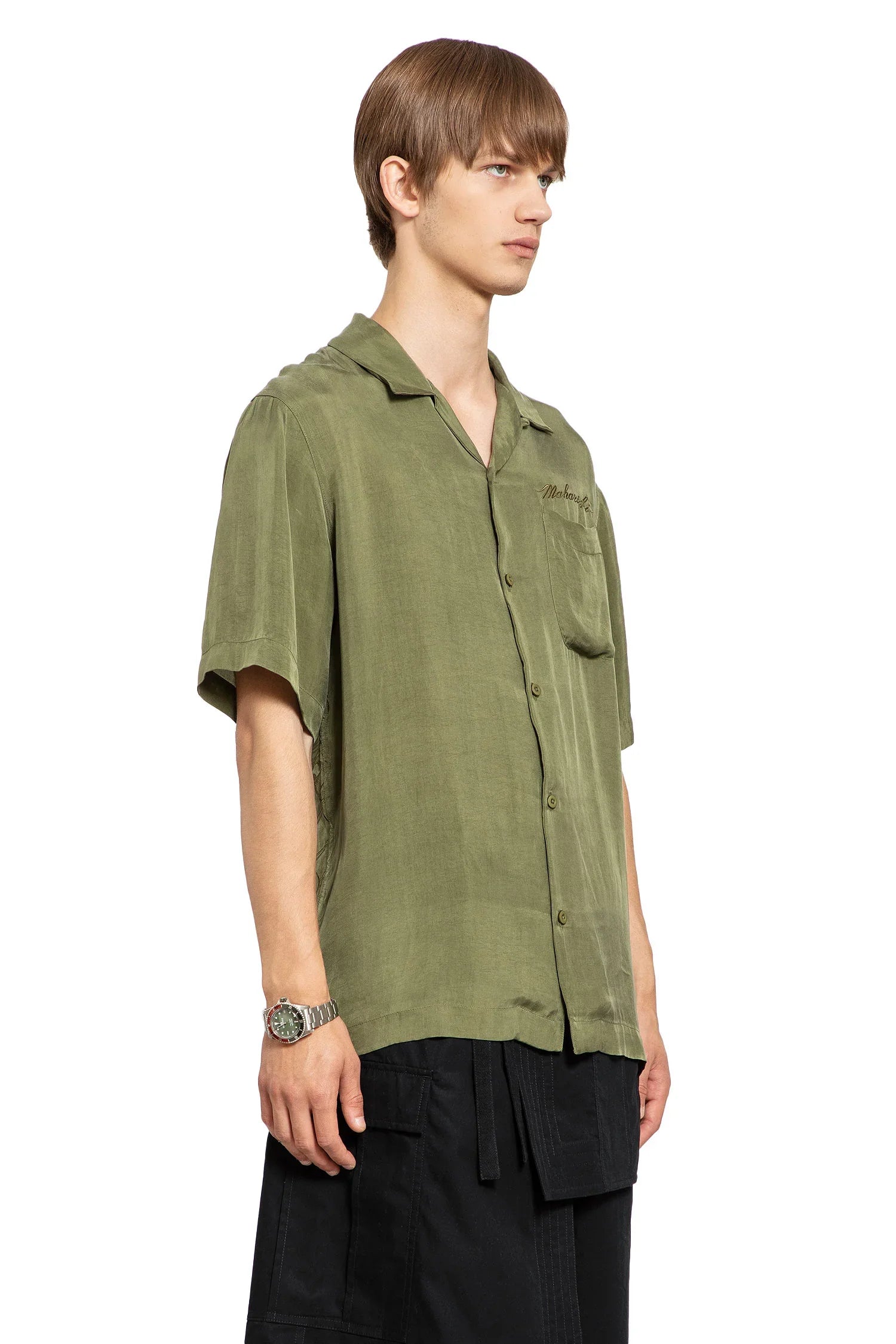 Tiger Dragon Camp Collar Shirt - Antonioli.eu