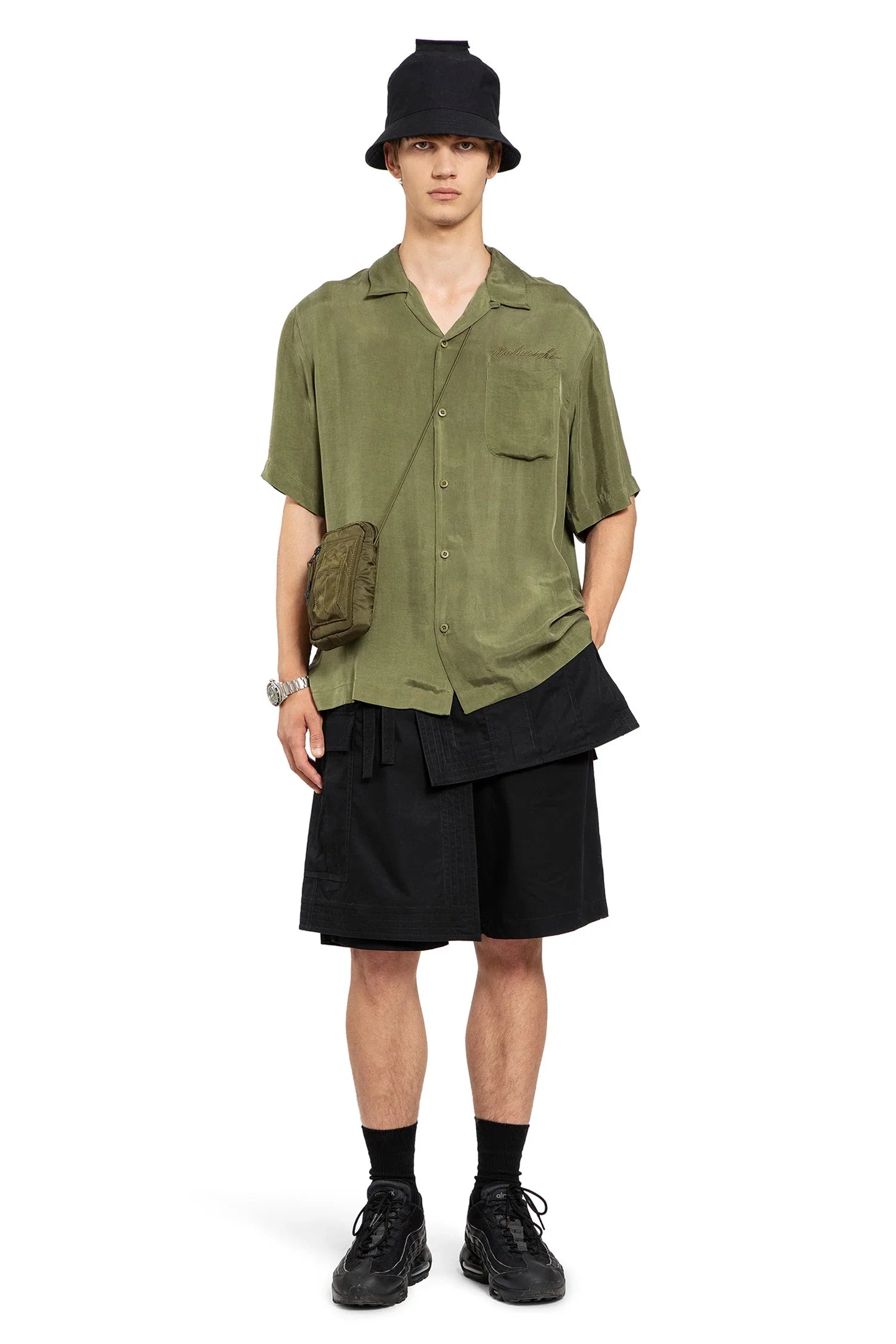 Tiger Dragon Camp Collar Shirt - Antonioli.eu