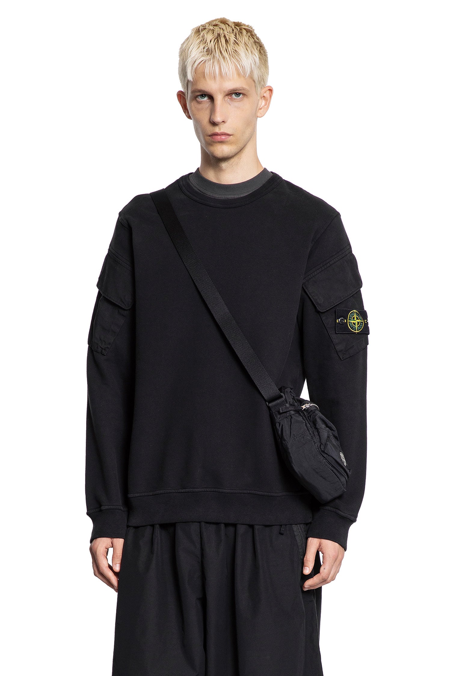 6100008 Brushed Organic Cotton Fleece Sweatshirt - Antonioli.eu