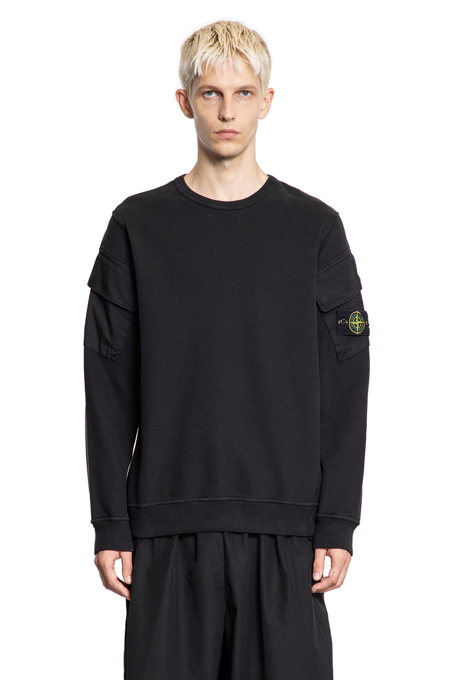 6100008 Brushed Organic Cotton Fleece Sweatshirt - Antonioli.eu