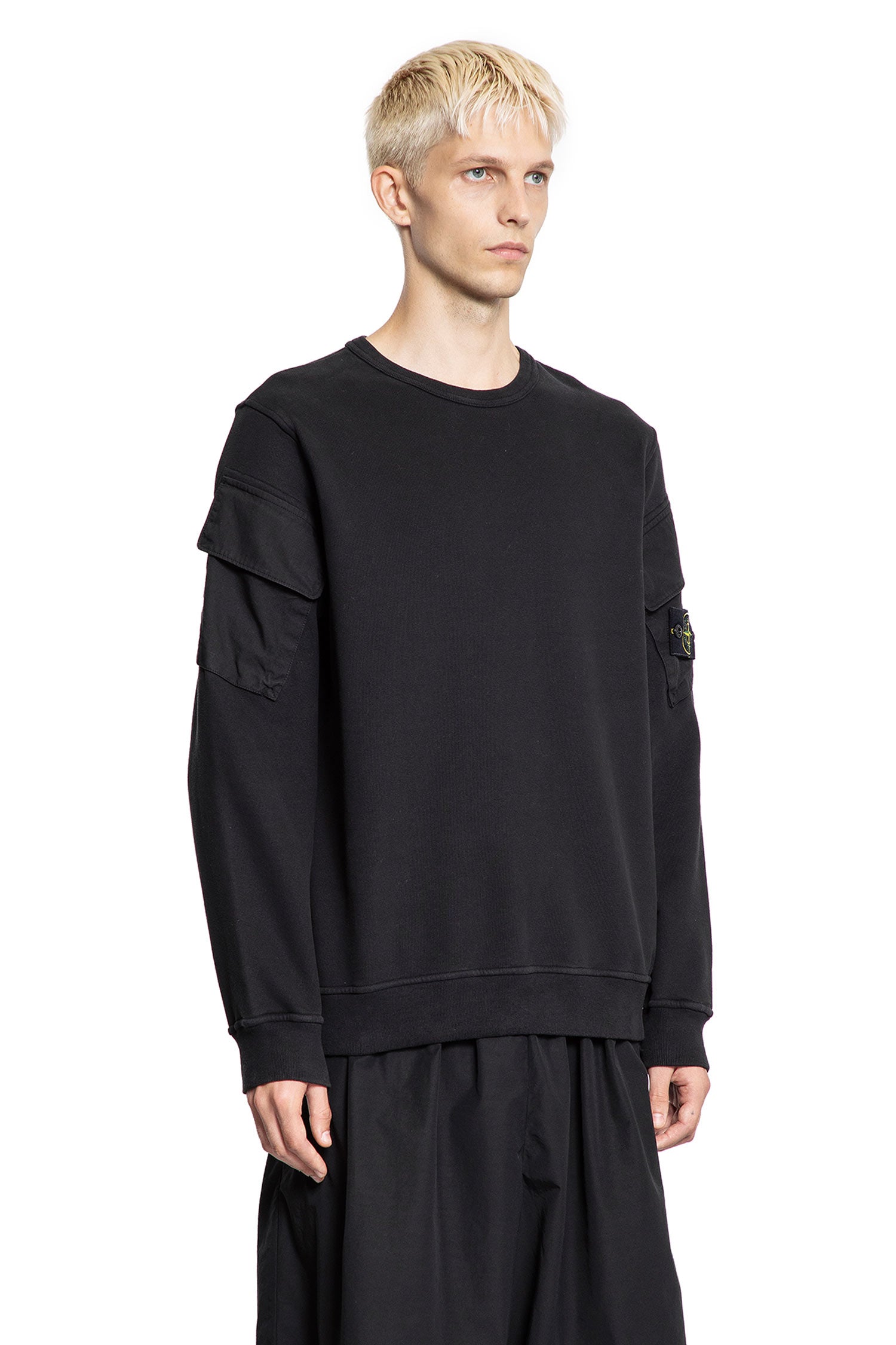 6100008 Brushed Organic Cotton Fleece Sweatshirt - Antonioli.eu