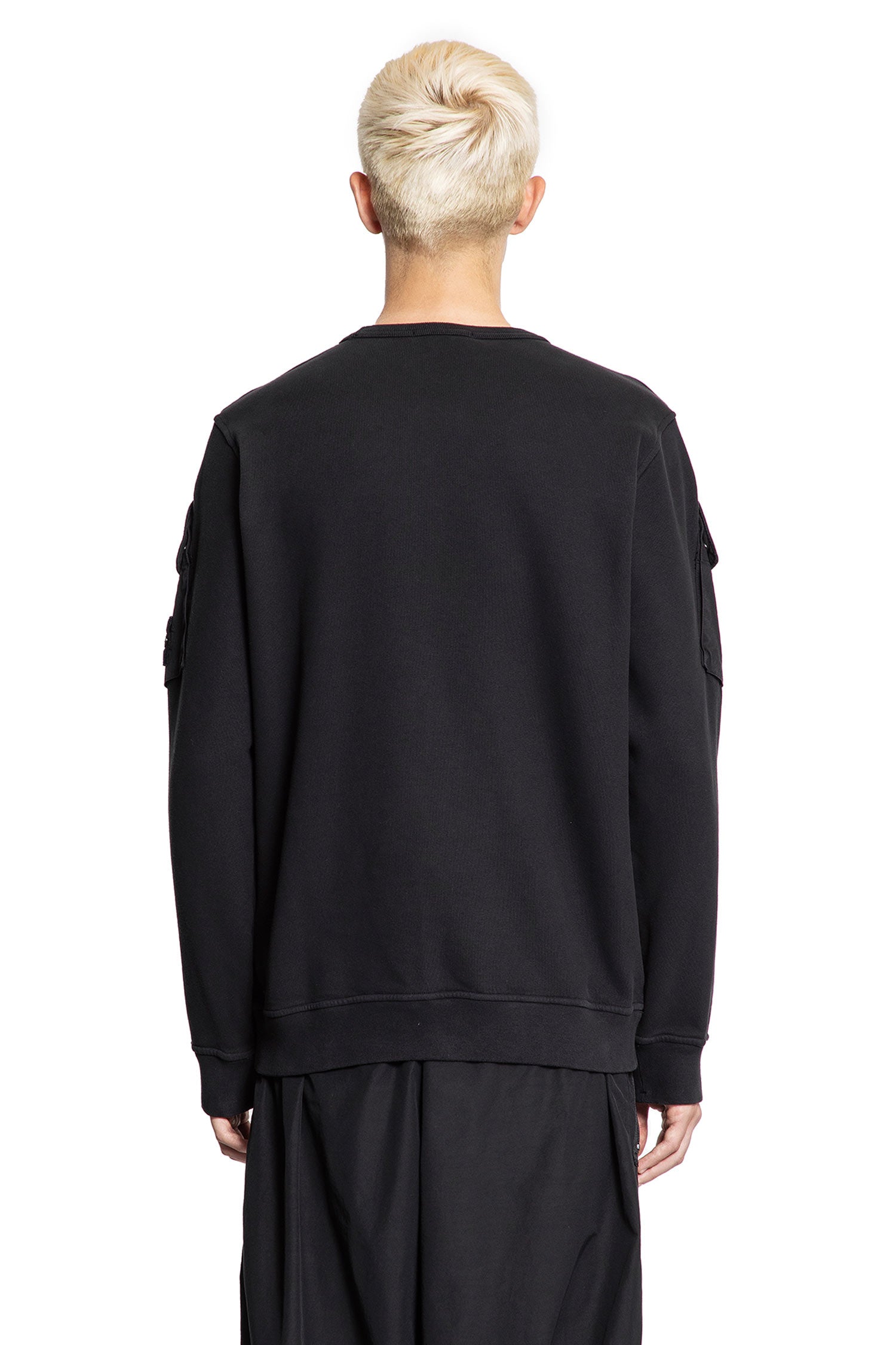 6100008 Brushed Organic Cotton Fleece Sweatshirt - Antonioli.eu