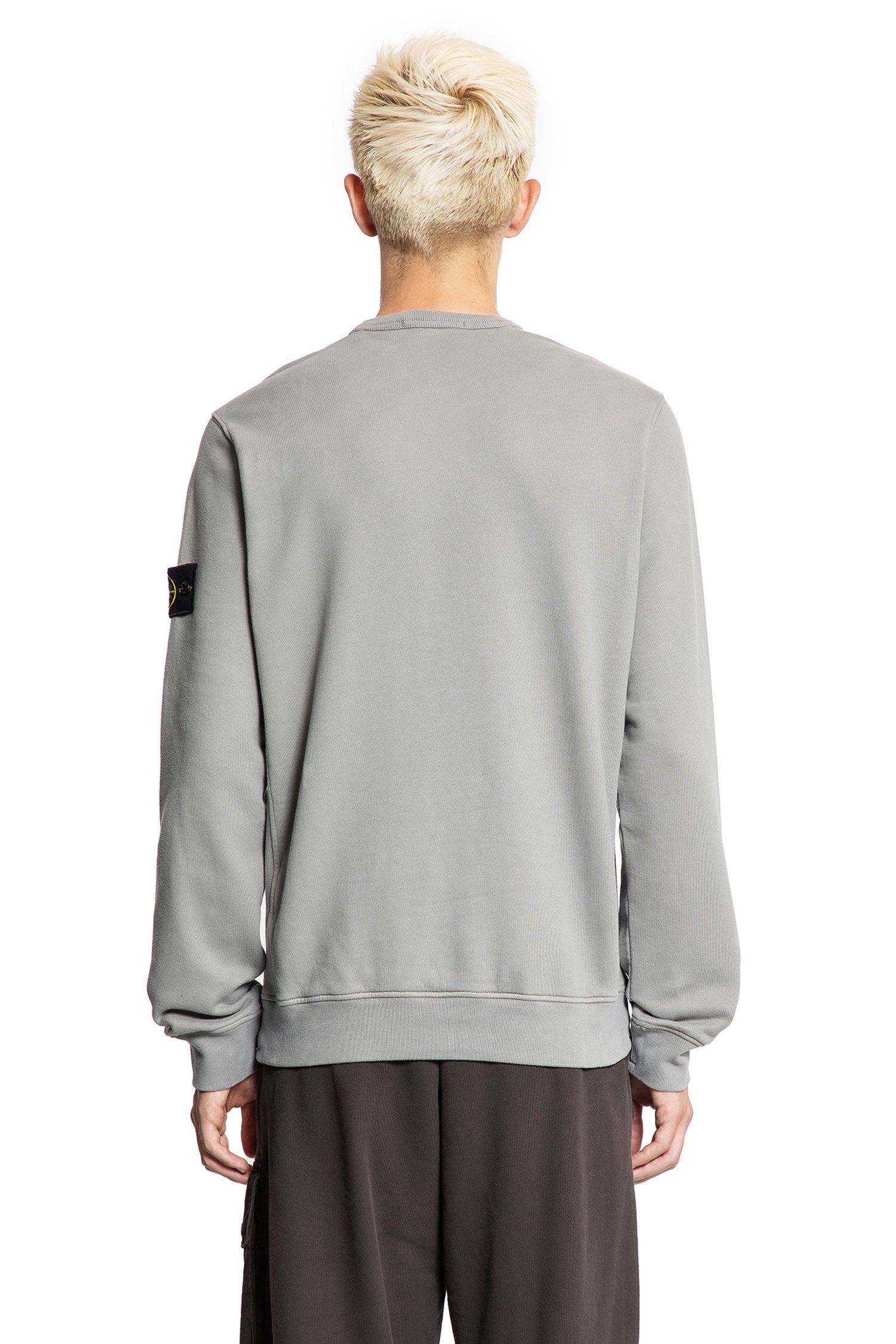6100028 Brushed Organic Cotton Fleece Sweatshirt - Antonioli.eu