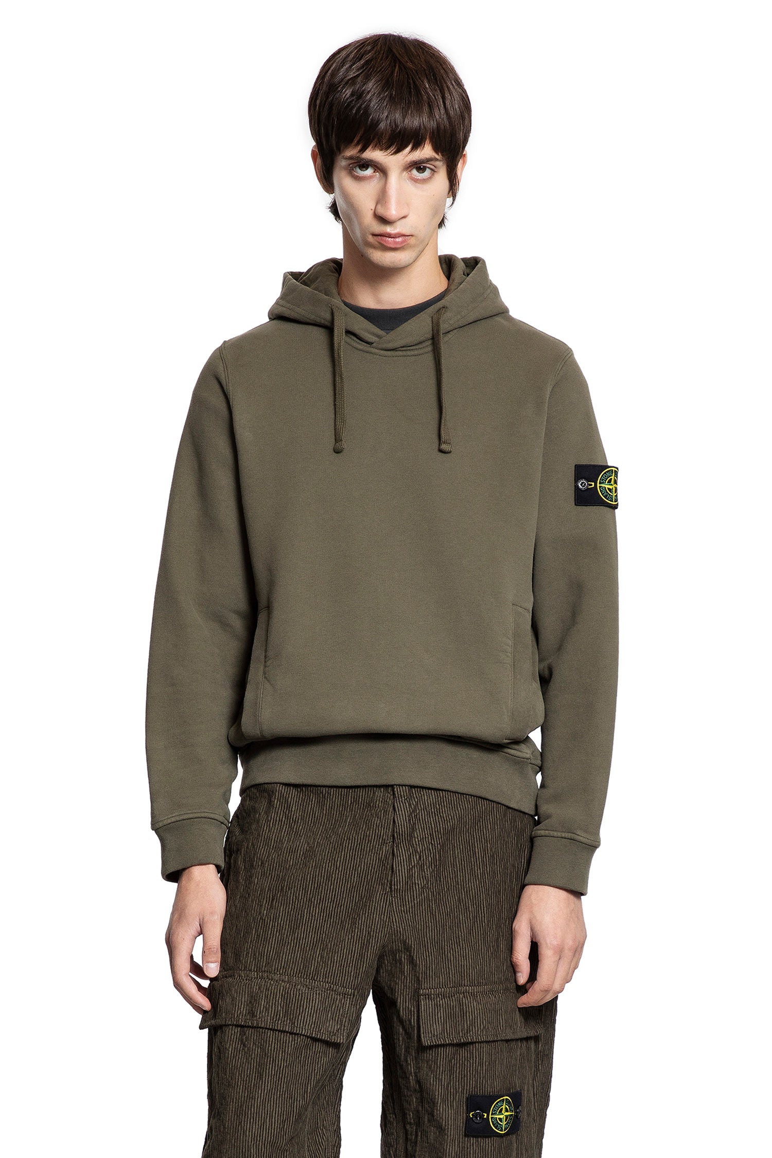 STONE ISLAND MAN GREEN SWEATSHIRTS - Antonioli.eu