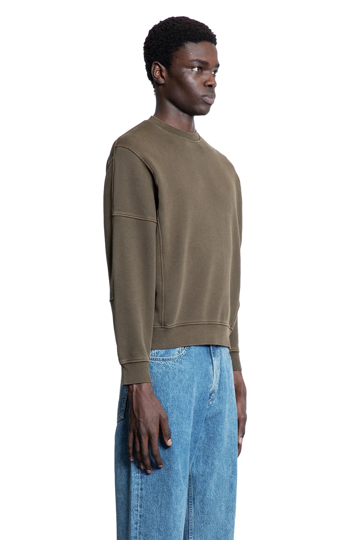 STONE ISLAND MAN GREEN SWEATSHIRTS - Antonioli.eu