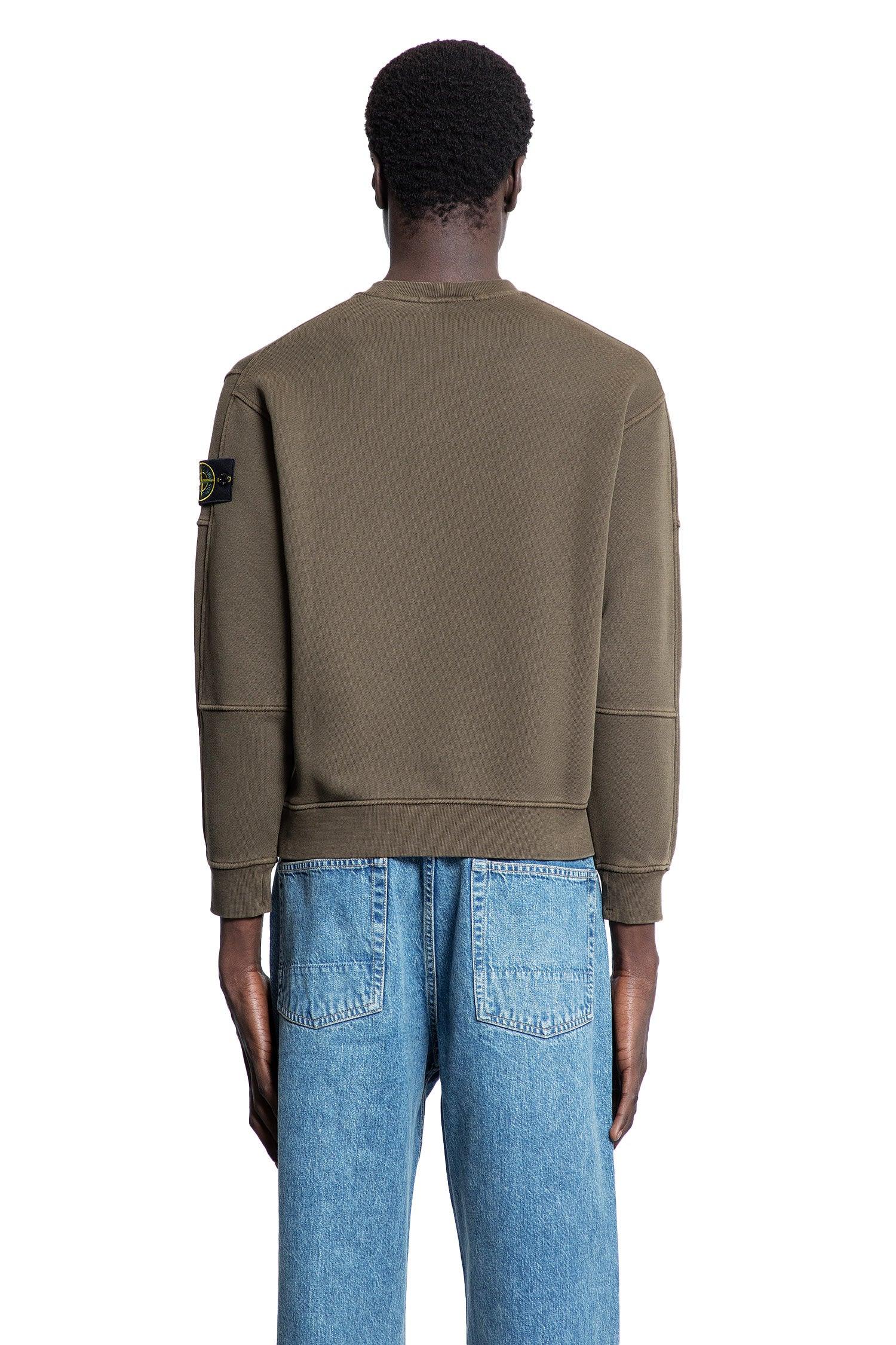STONE ISLAND MAN GREEN SWEATSHIRTS - Antonioli.eu