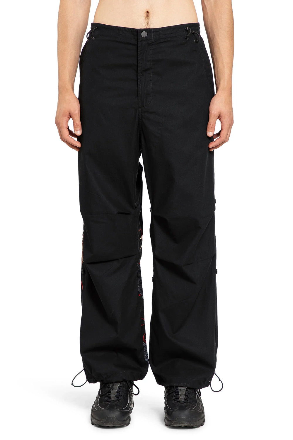 MAHARISHI MAN BLACK TROUSERS - Antonioli.eu
